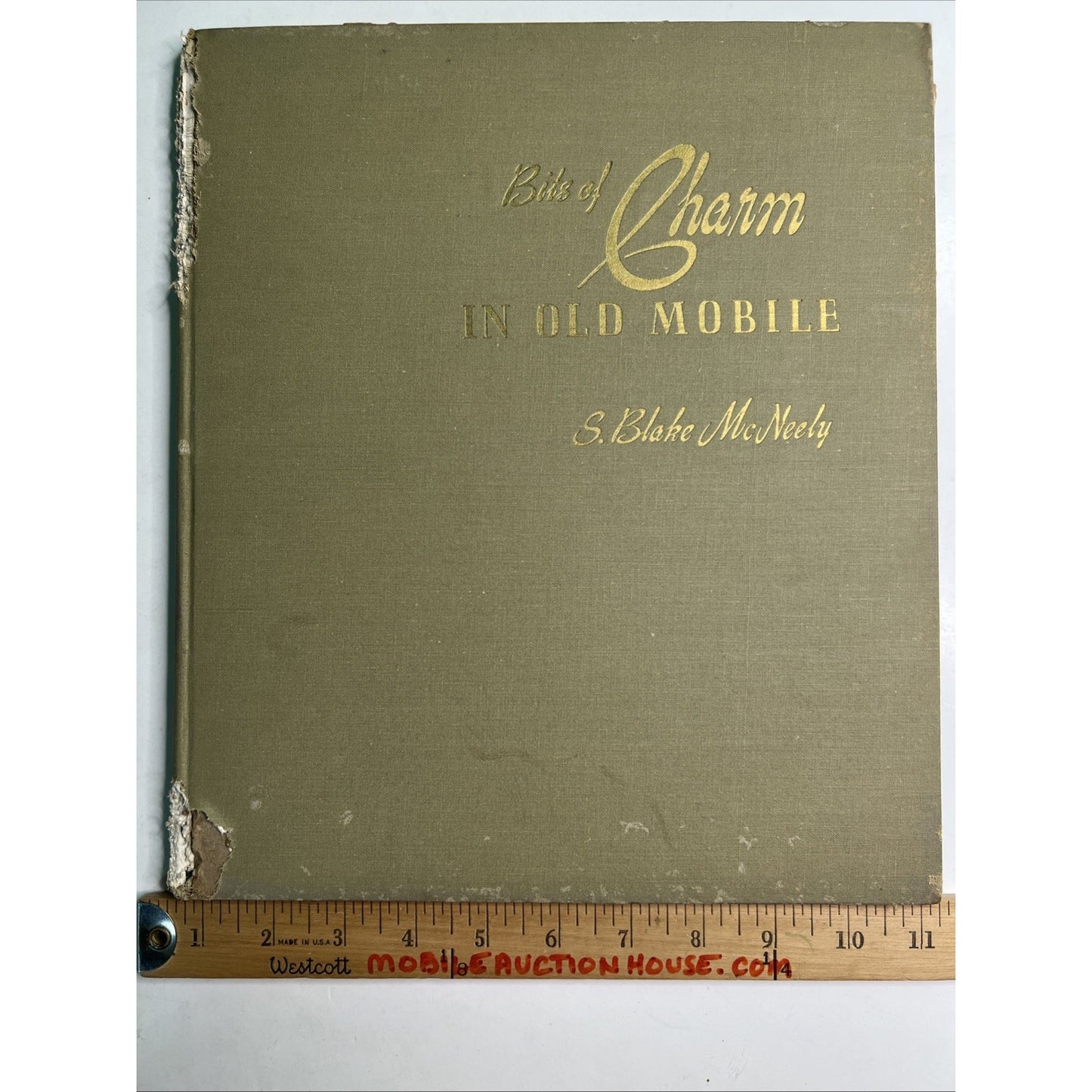RARE 1946 1st Edition Bits of Charm in Old Mobile S. BLAKE McNEELY Alabama AL