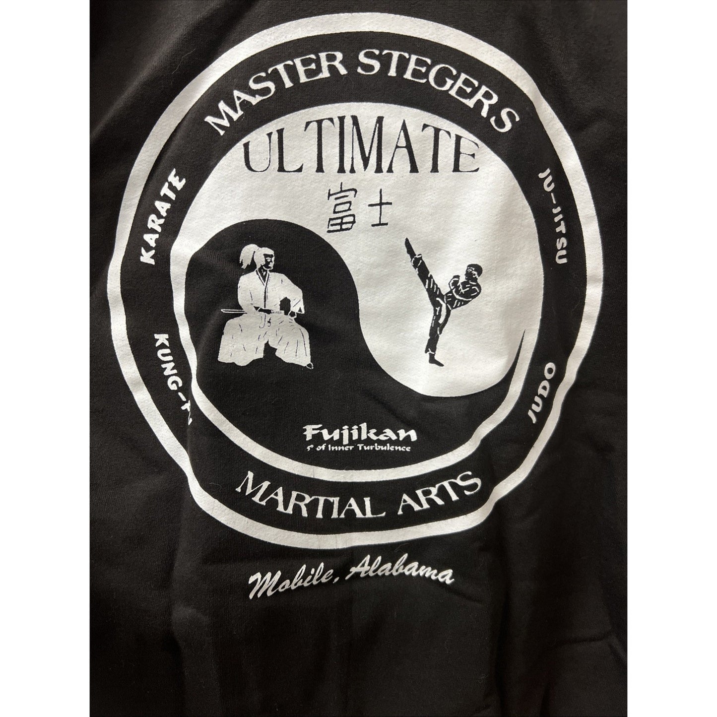Adult Large Sweatshirt Hoodie Master Steger’s Ultimate Martial Arts Mobile AL