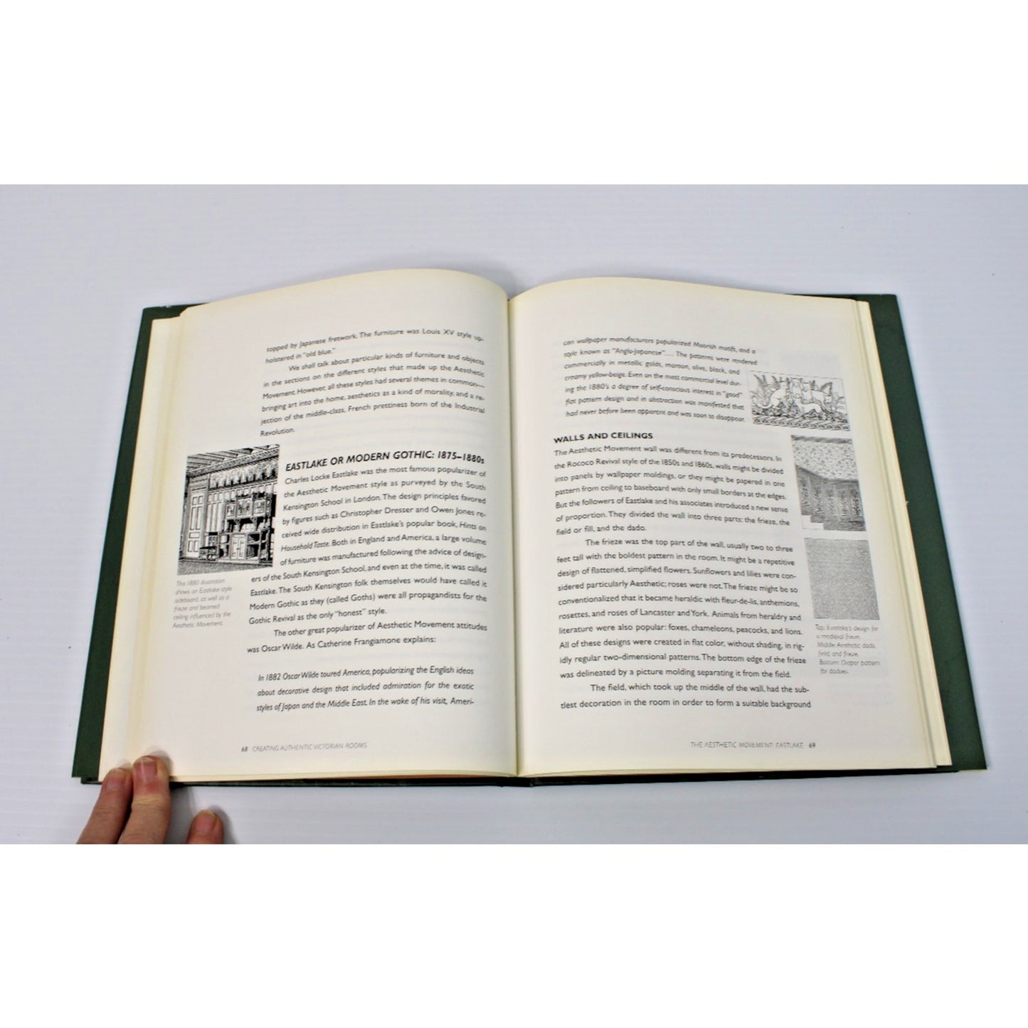 Creating Authentic Victorian Rooms- Elan & Susan Zingman-Leith 1995 HC/ DJ Decor