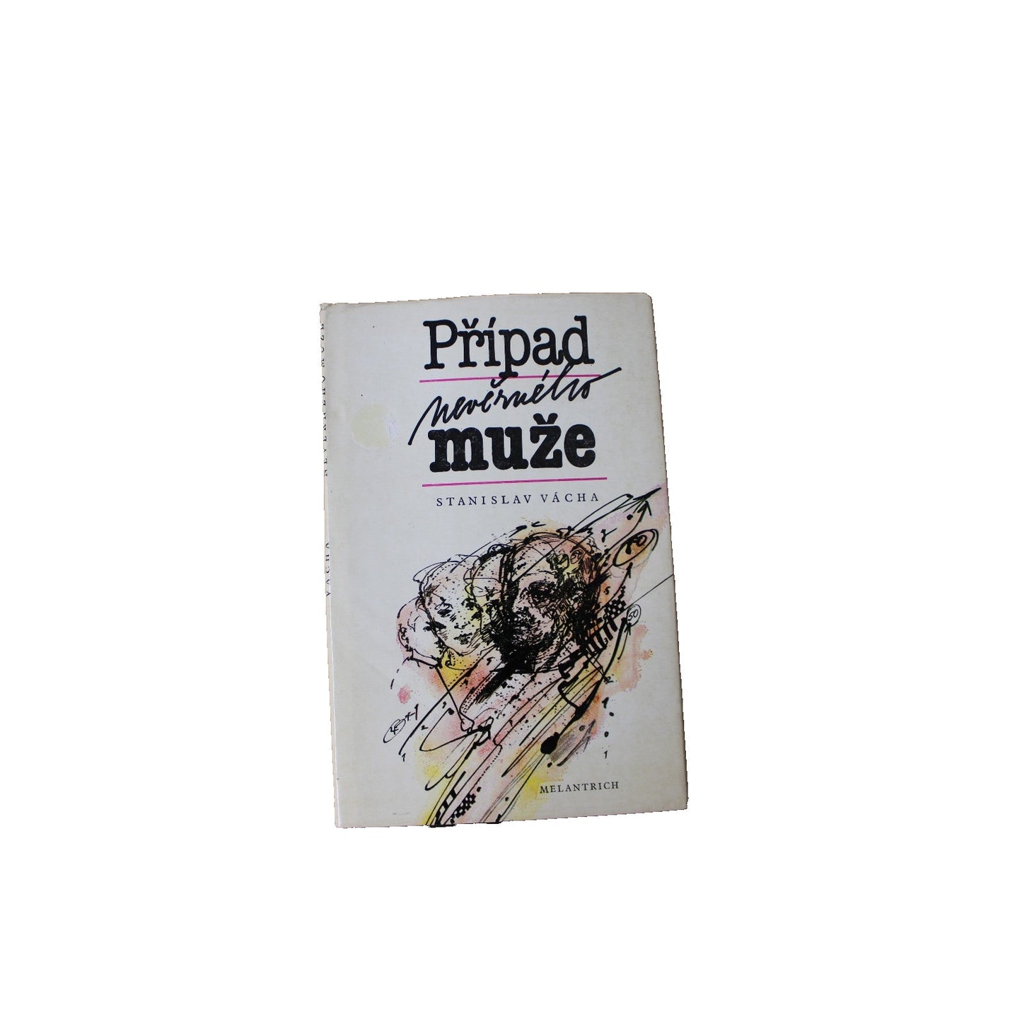 Pripad neverneho muze by Stanislav Vácha Czech language novel