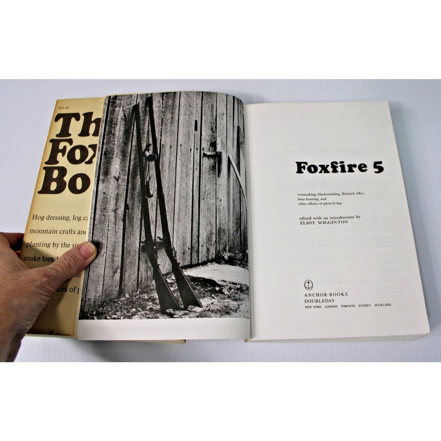 3 Vintage Survival Guides: Foxfire 1, 2, and 5, Appalachian Homestading History