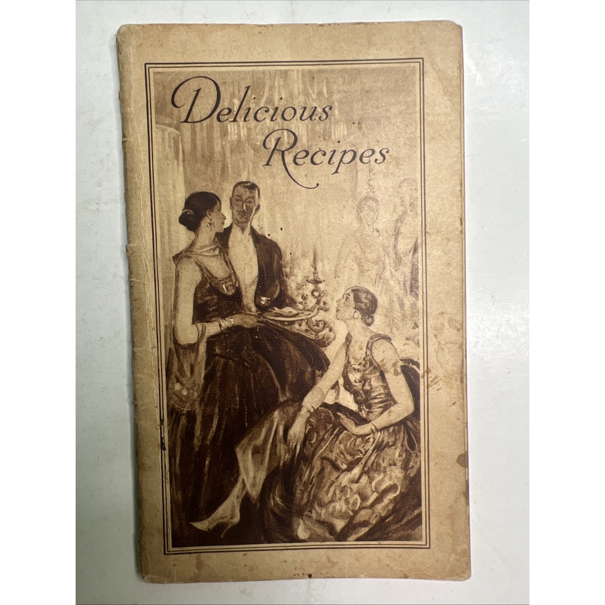 Vintage 1920 Fleischmann Co. Delicious Recipes 37 Delightful Breads & Some Cakes