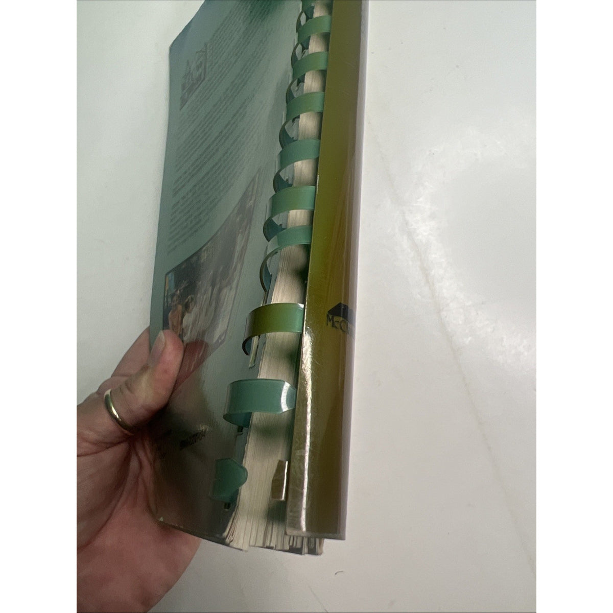 Cook Talk w/ Curtis Grace & Friends Cookbook Paducah KY Signed Spine Damage