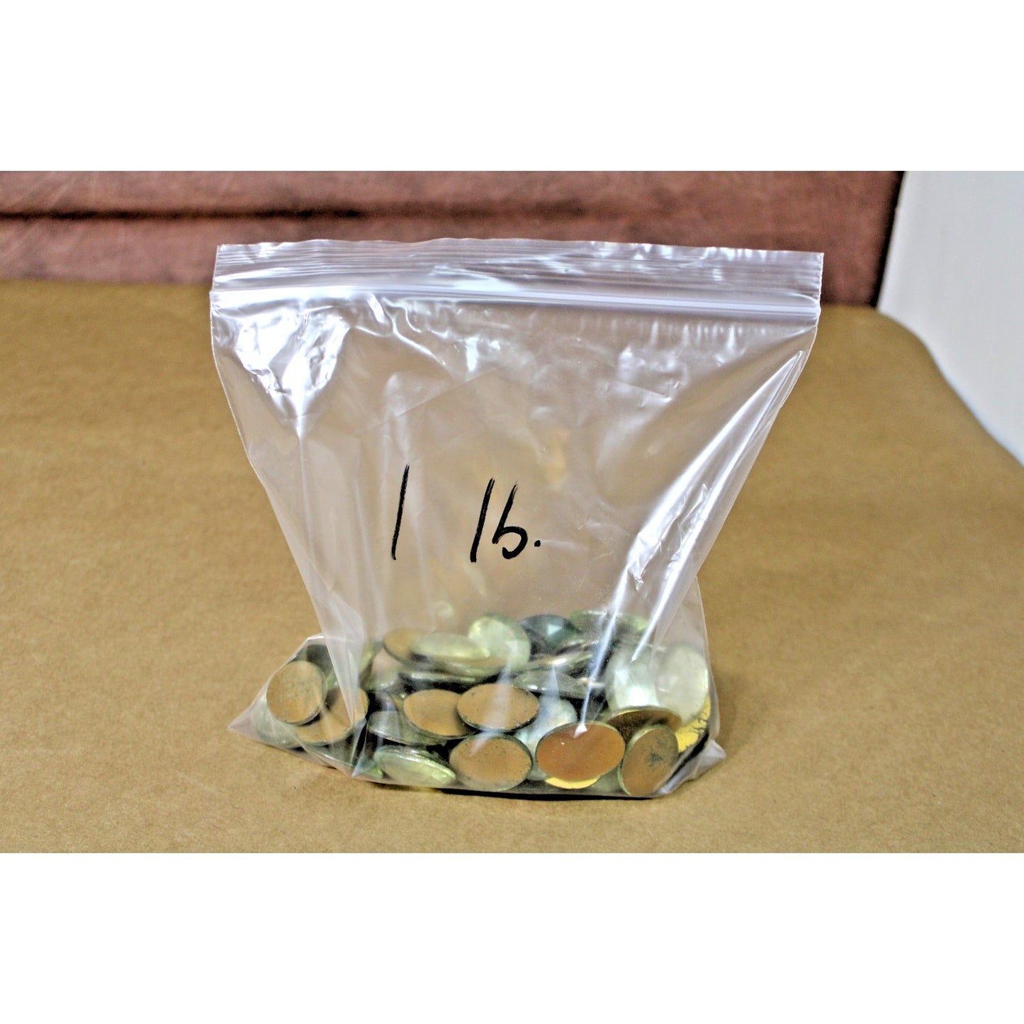 30mm Faceted Oval Cabochons, NOS W. Germany Clear Craft Jewels, 1 lb Bag Vintage