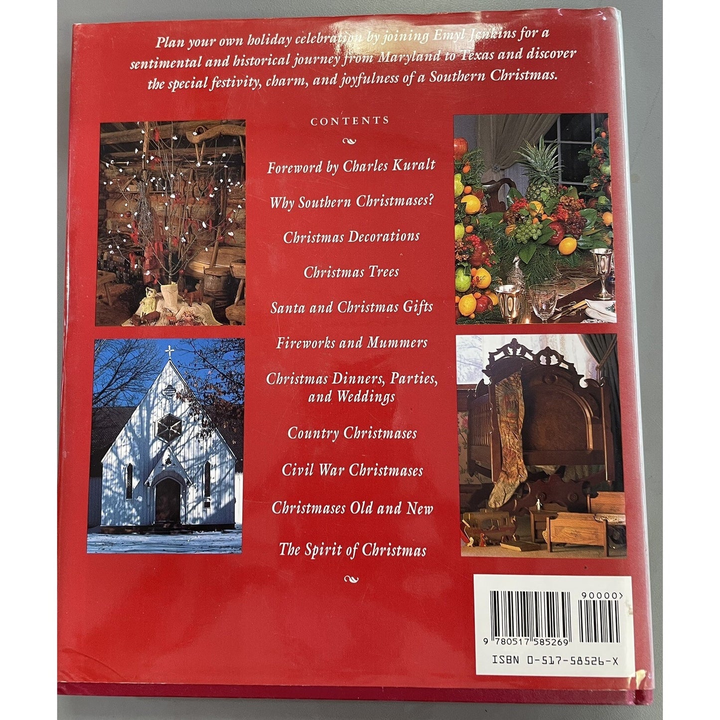EMYL JENKINS' SOUTHERN CHRISTMAS HC DJ Signed By Author 1992