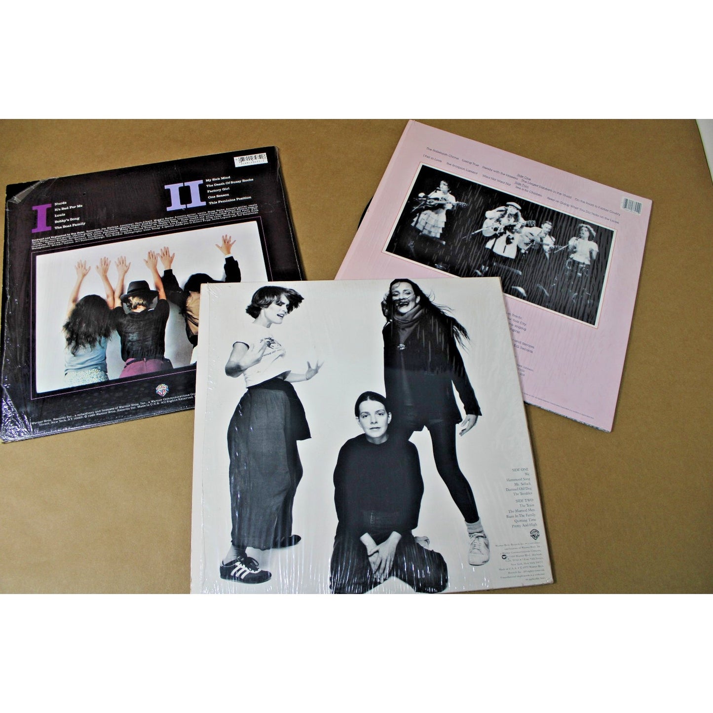 3 Album Lot, The Roches, Pioneering early 80s American Folk-pop