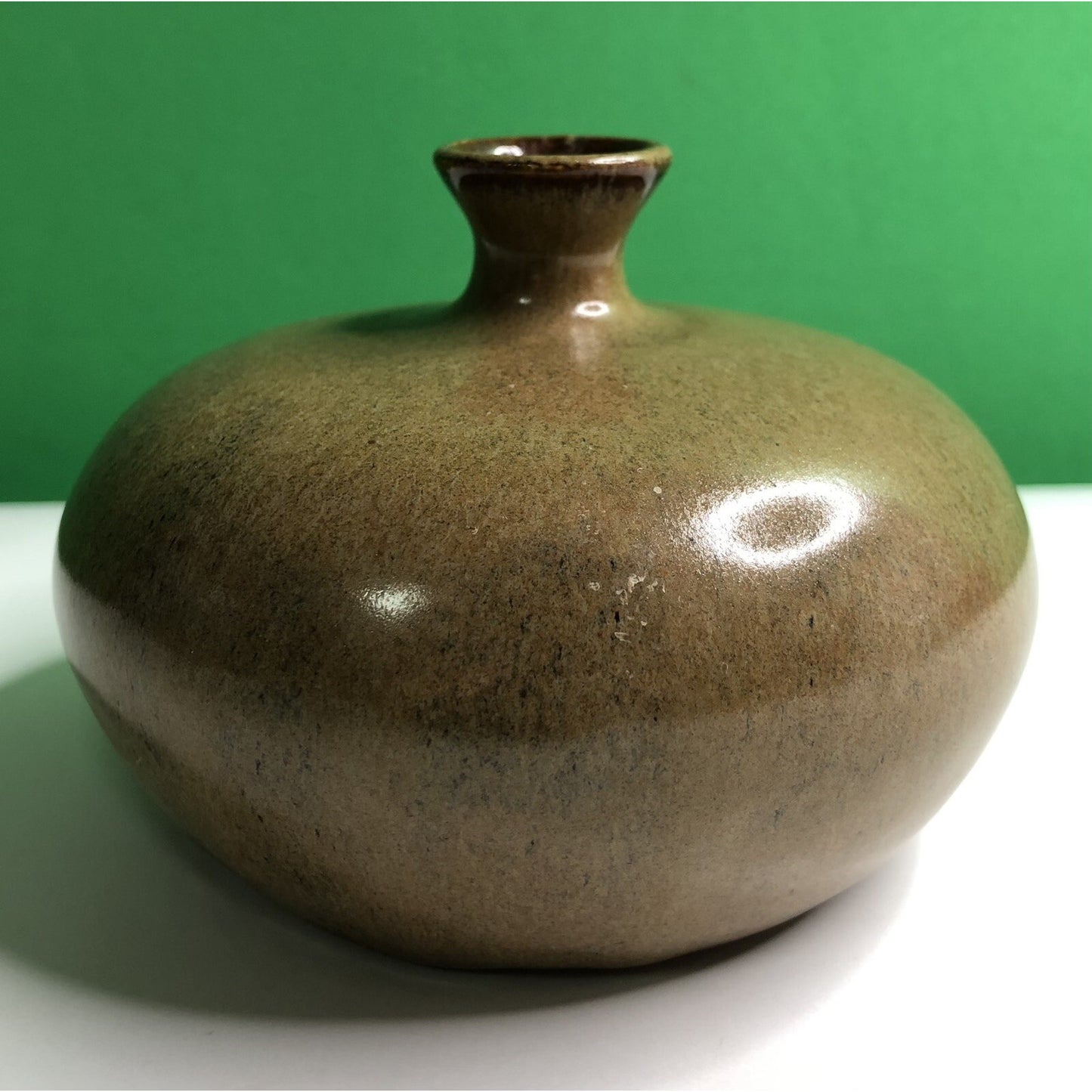 Vintage Rare J R COOPER POTTERY VASE HTF 1982 Canton Georgia