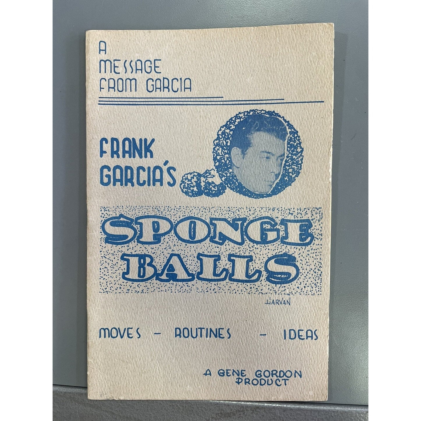 MAGIC BOOK Sponge Balls Moves Routines Ideas by Frank Garcia Booklet