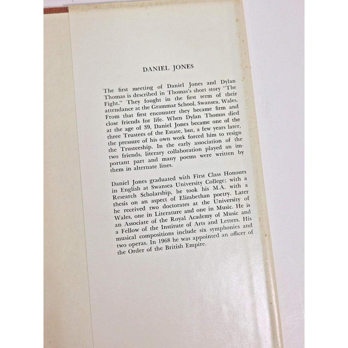 Vintage "The Poems of Dylan Thomas" Hardcover New Directions Daniel Jones 1971