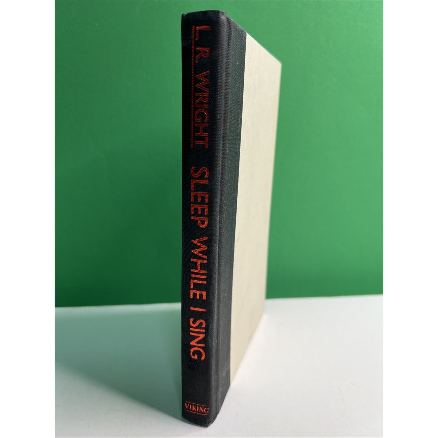Sleep While I Sing Hardcover by Laurali R. Wright 1986