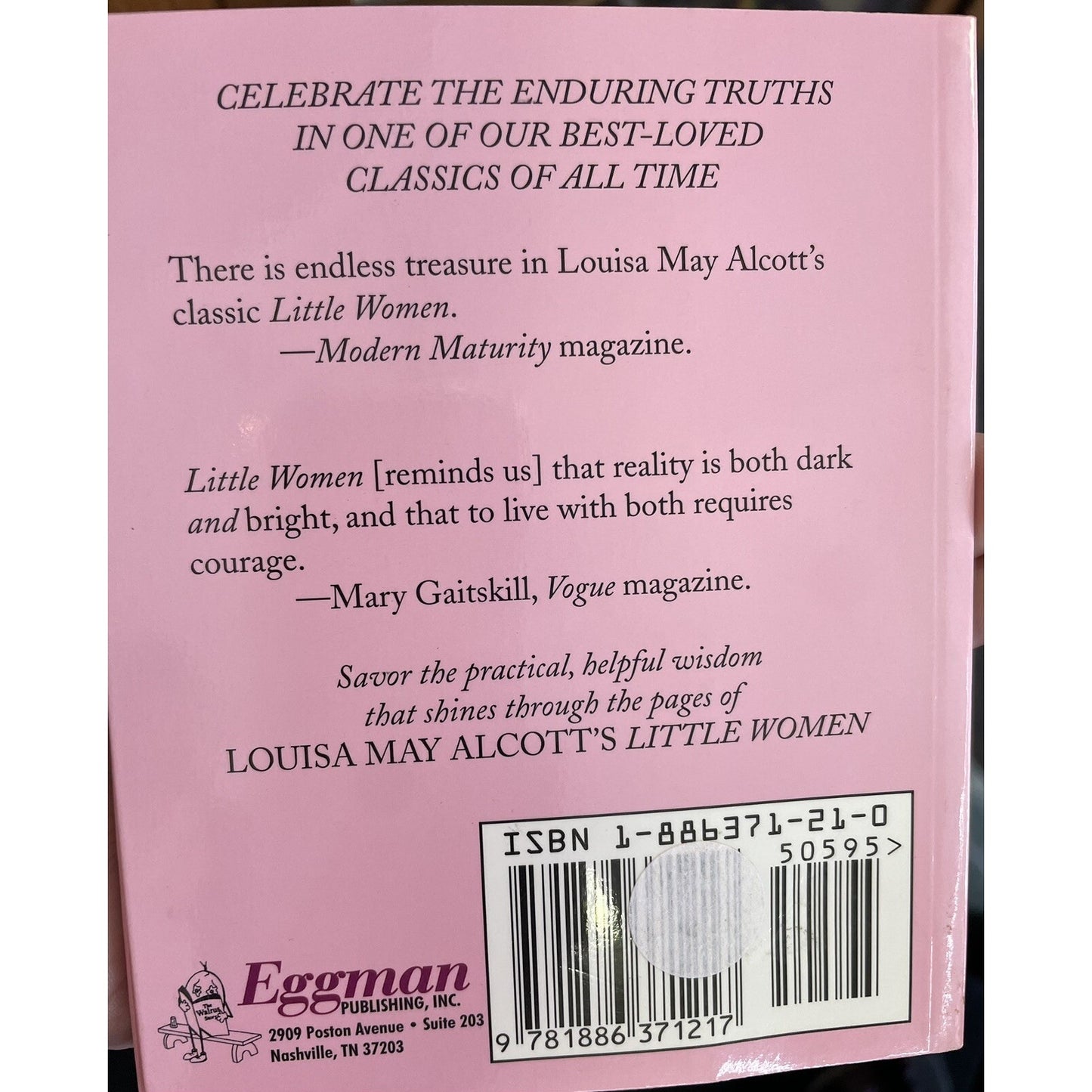 THE WISDOM OF LITTLE WOMEN By Isabel Anders & Louisa May Alcott