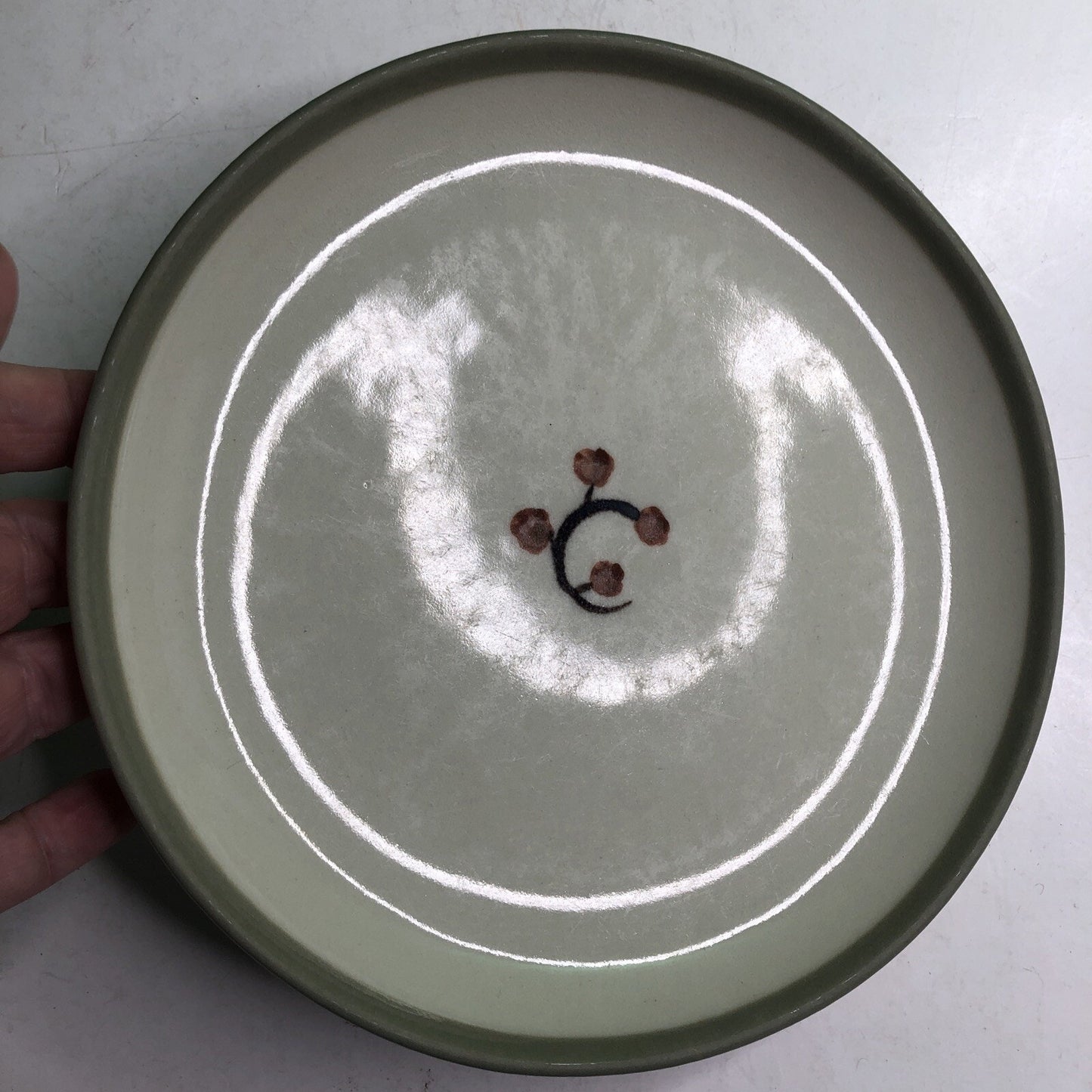 Winfield Gabriel Pasadena Pottery 7.5” Plate Twig & Tweed #227 Handmade