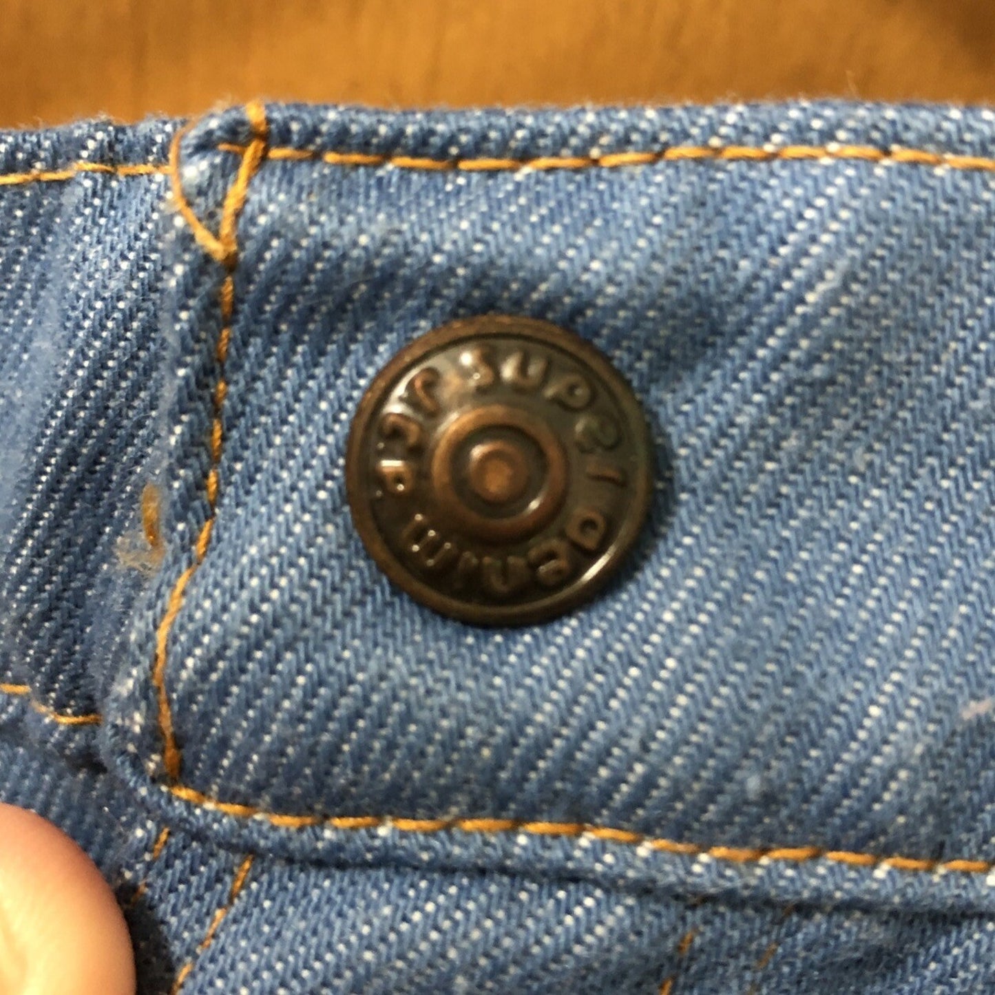Vintage JC Penney Denim Jeans Size 18 Husky Boot Cut 32x36 Pants 26 Inch Inseam