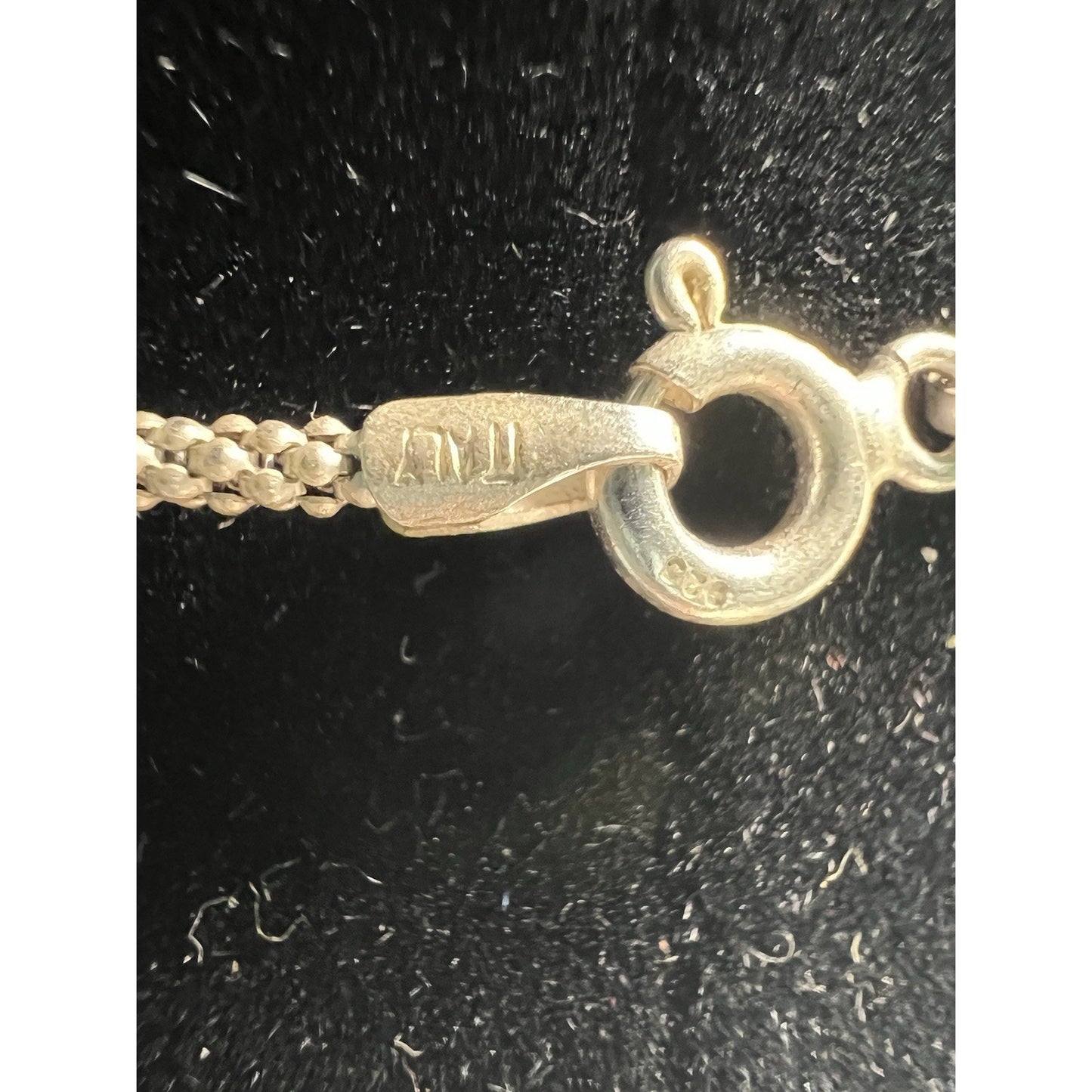 Vintage Sterling Silver 925 Italy Round Chain Necklace 18” Princess Length Gift