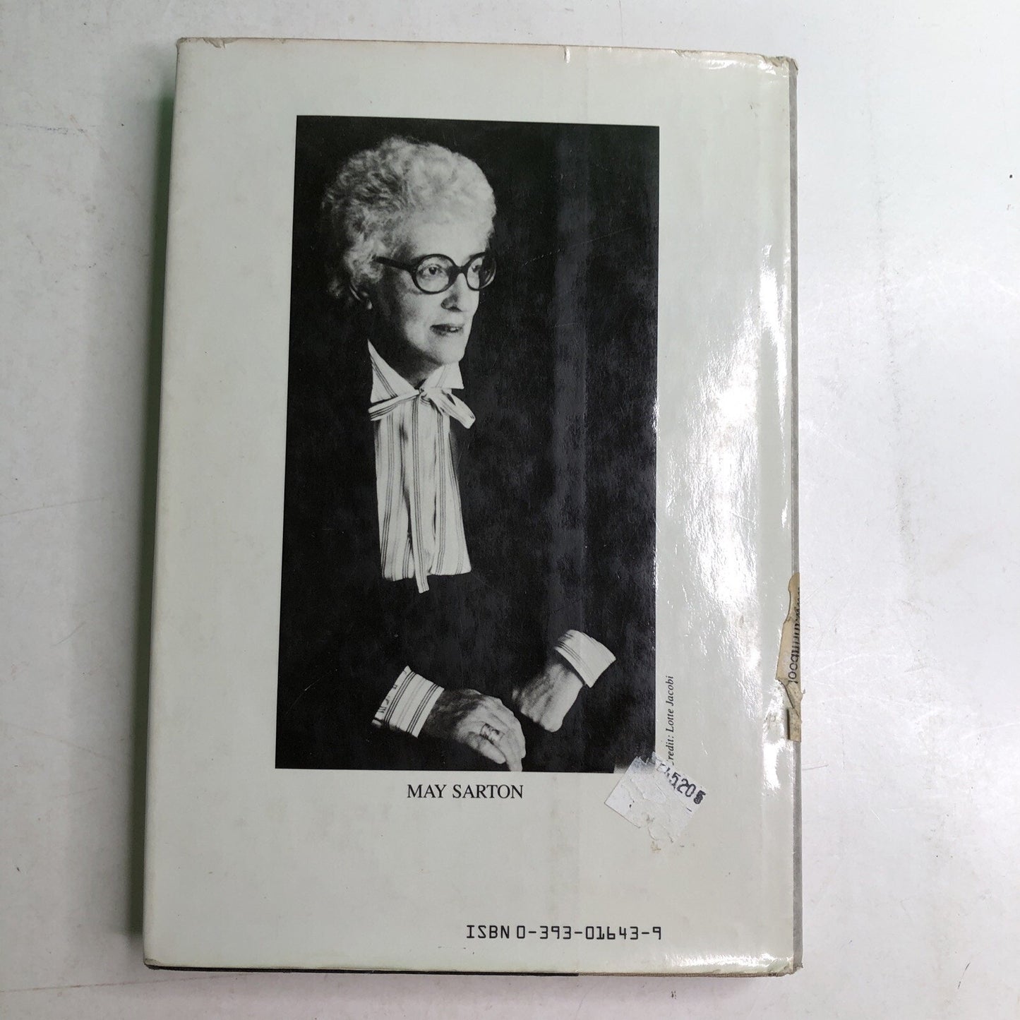 ANGER By May Sarton 1982 Novel Hardcover Dust Jacket