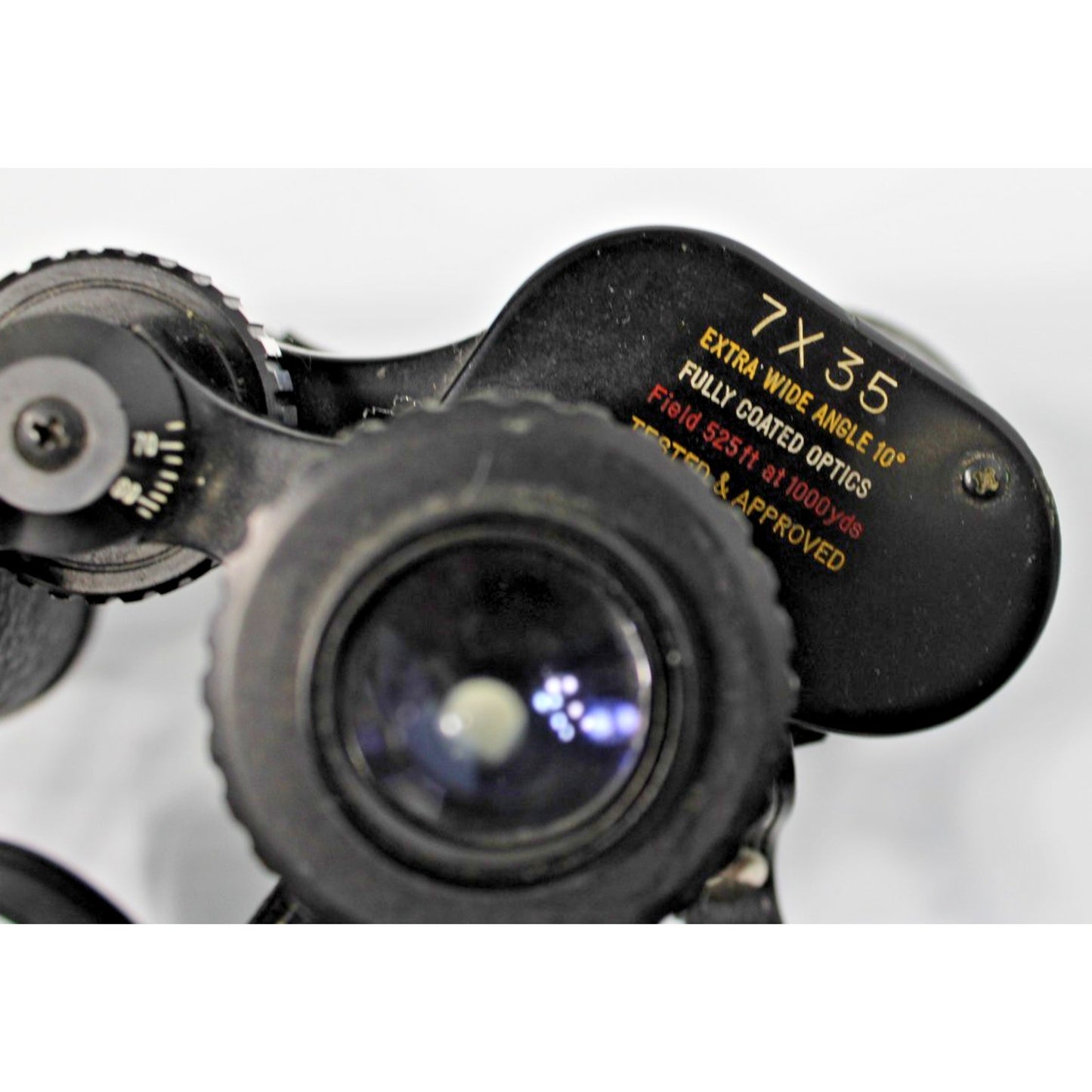 Vintage Empire Model 240 Binoculars 7x35 Extra Wide Angle w/ Fully Coated Optics