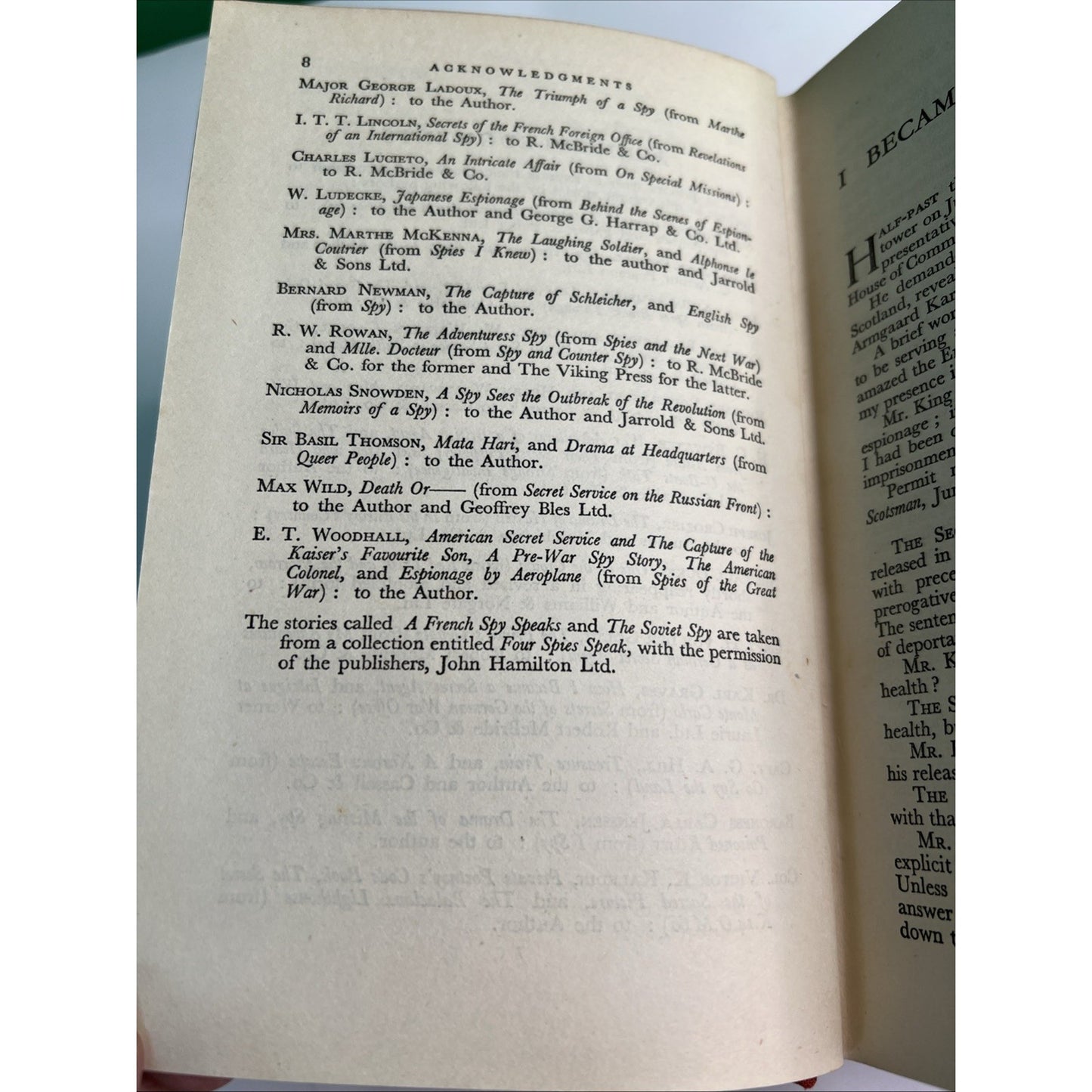 Fifty Amazing Secret Service Dramas, Odhams Press, Hardback