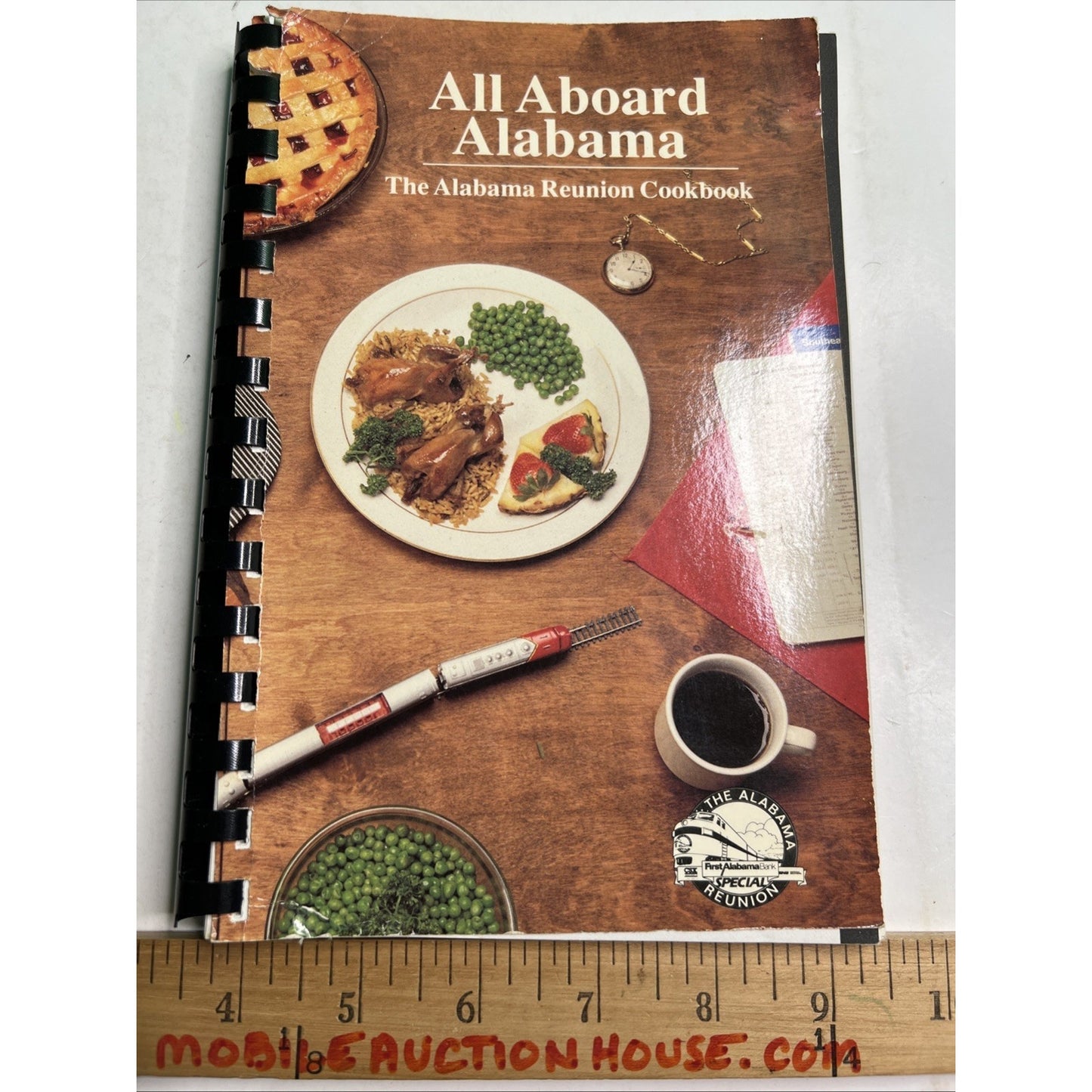 All Aboard Alabama, Alabama Reunion Special Cookbook Recipes 1989 PB