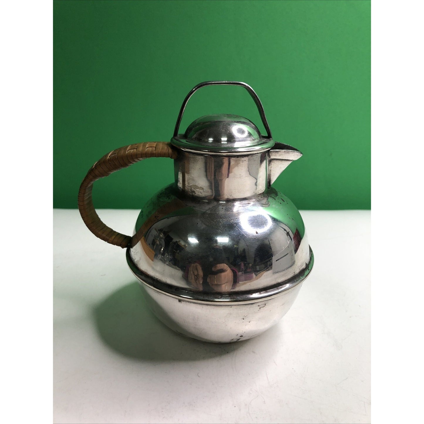 Vintage Barbour Silver Plate International Co. Tea Pot Or Syrup Pitcher