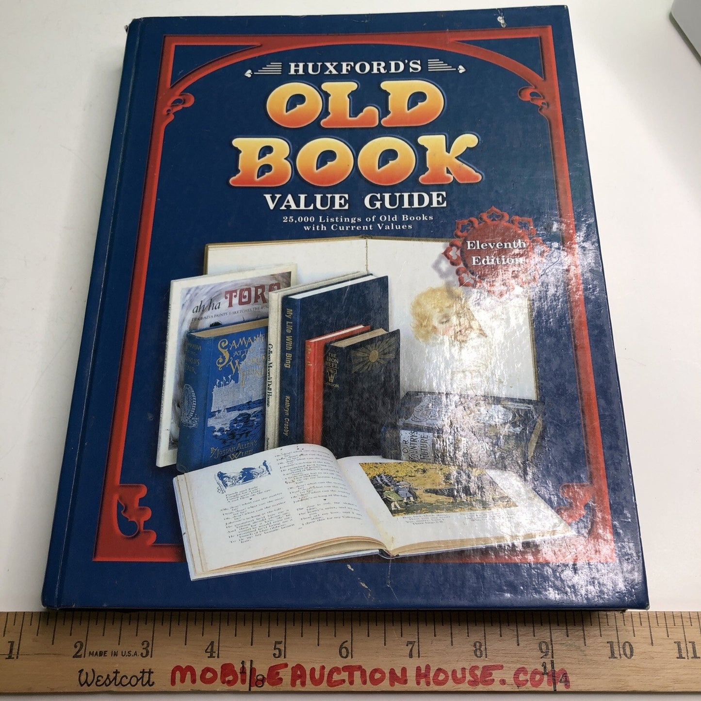 Huxford’s Old Book Value Guide Hardcover Bob & Sharon Huxford 1999 Eleventh Ed.