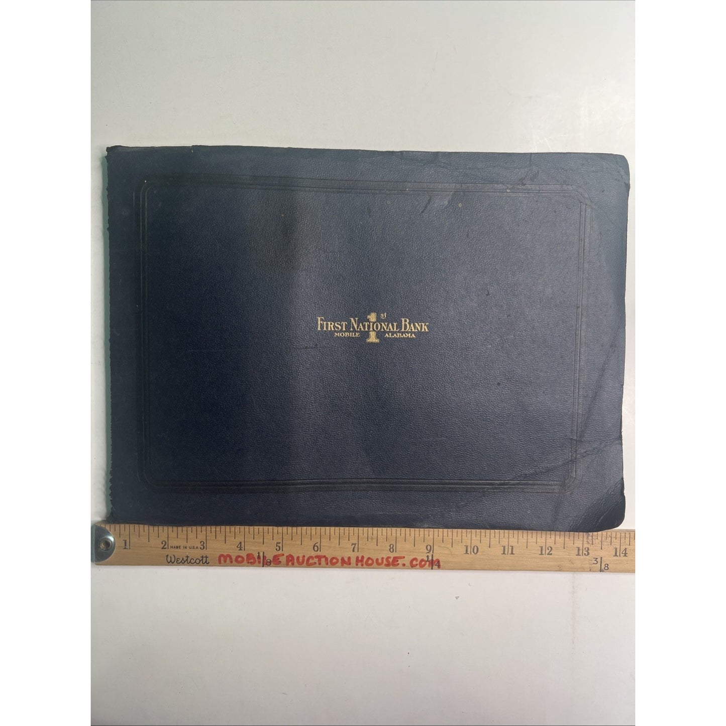 Mobile Alabama 1960s First National Bank Checks & Ledger Book Receipts
