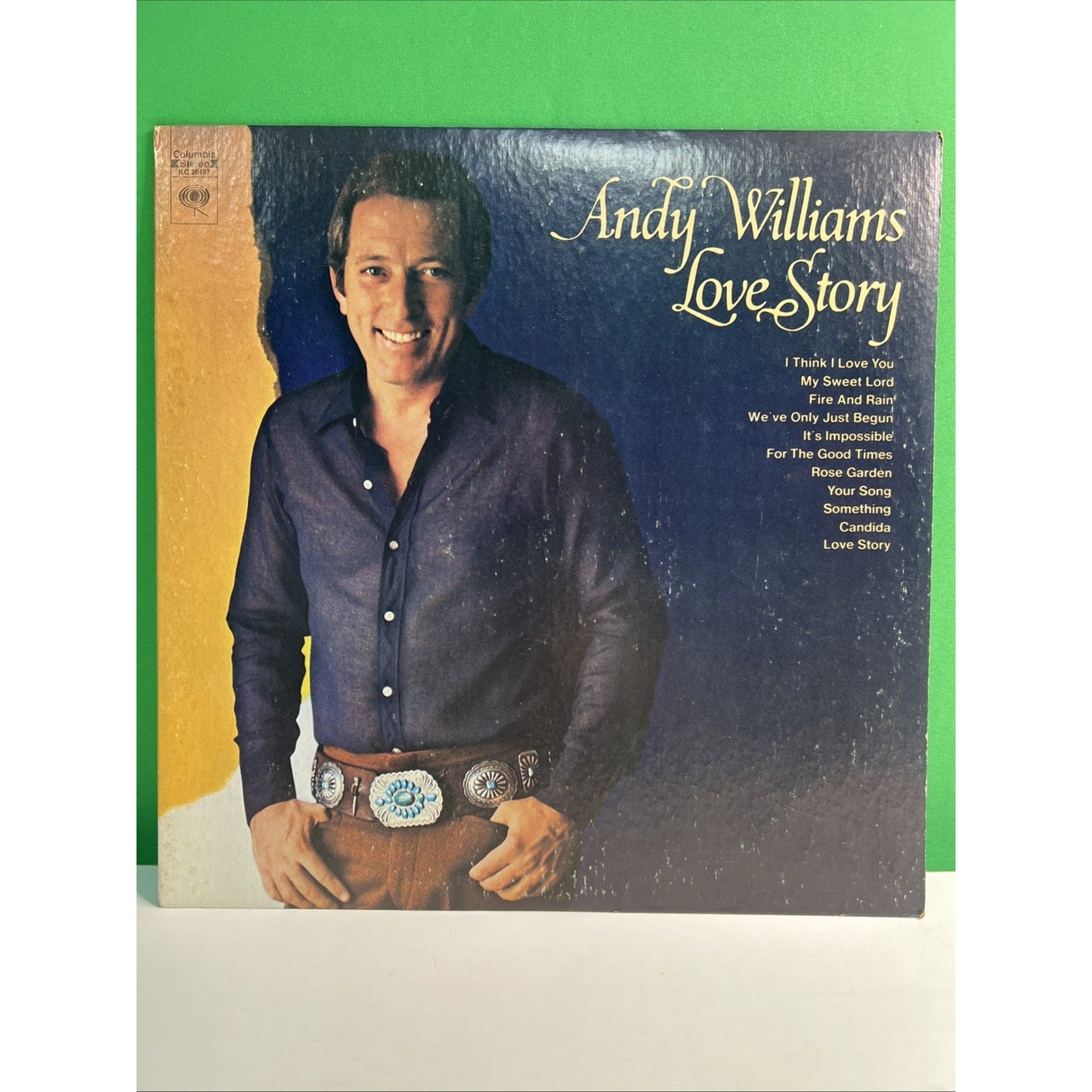Lot 3 ANDY WILLIAMS Love Story, Raindrops Keep Fallin’, You Lay So Easy LP Album