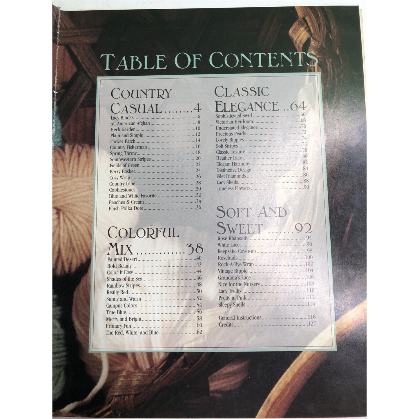 1994 Leisure Arts Quick and Cozy Afghans Linda Luder HC Crochet Patterns 127 Pgs