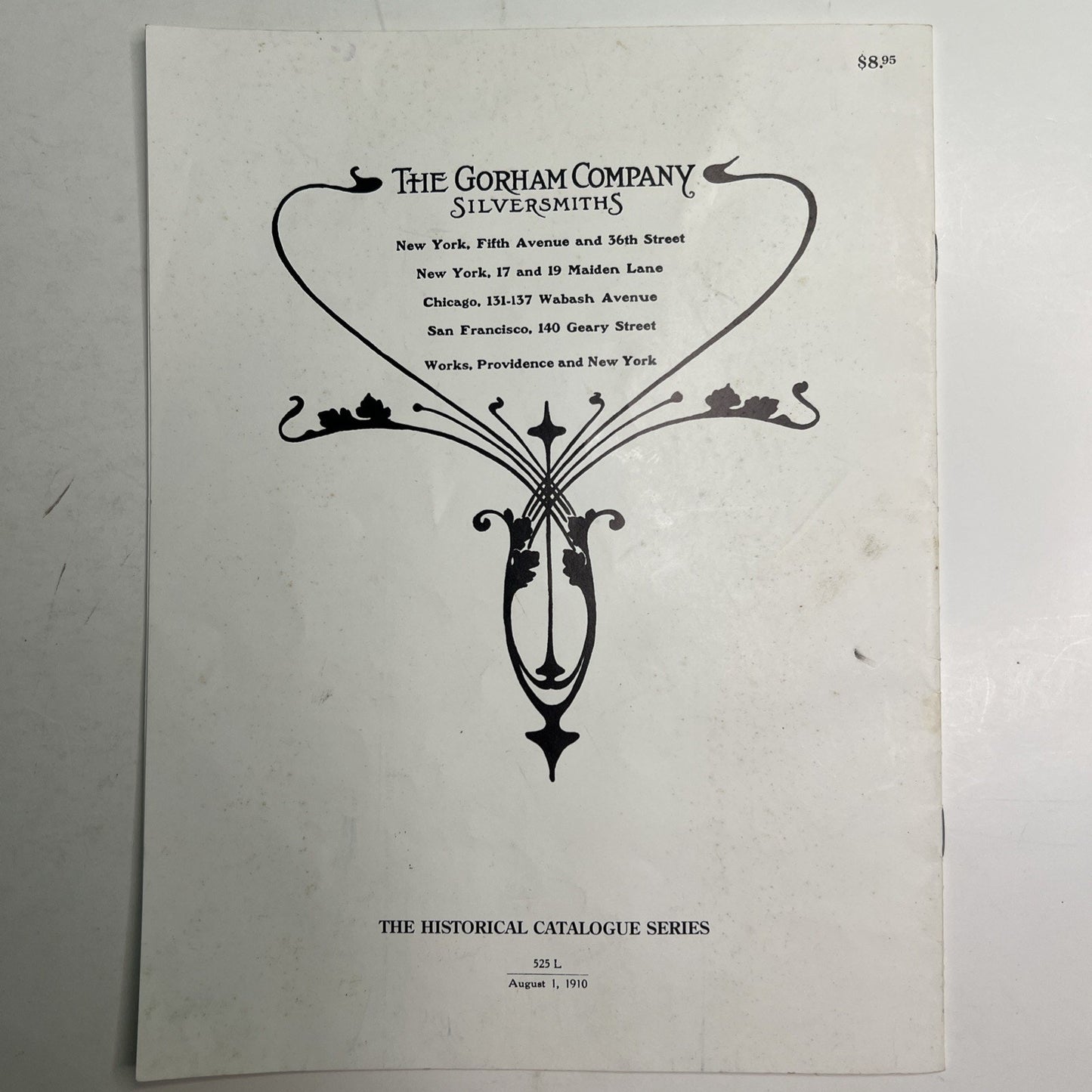 1997 Reprint Of Gorham Strasbourg 1910 Catalogue Eden Sterling Company Flatware