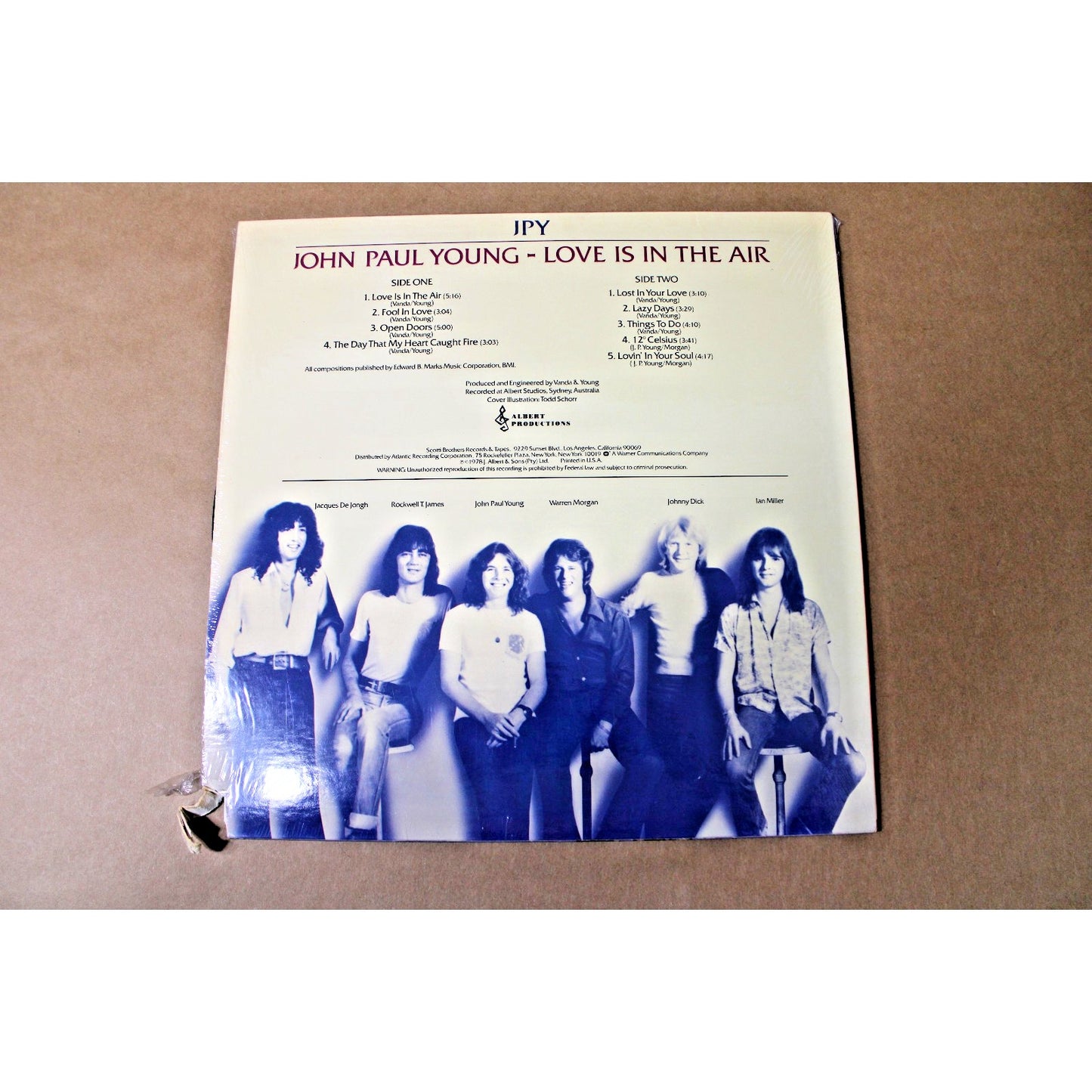 John Paul Young- Love is in the Air 1978 Australia Pop Hits