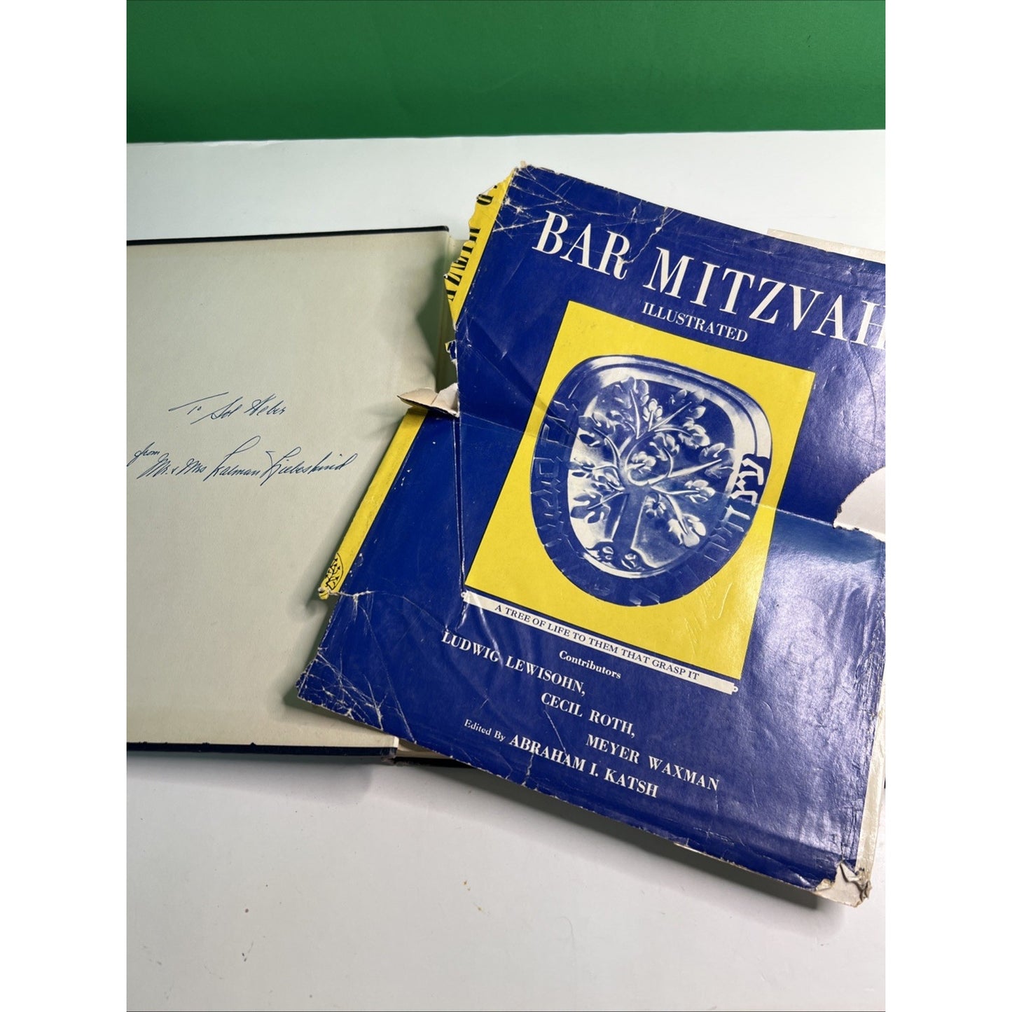 Bar Mitzvah By Abraham I. Katsh Shengold Publisher 1955 HC DJ Worn But Included