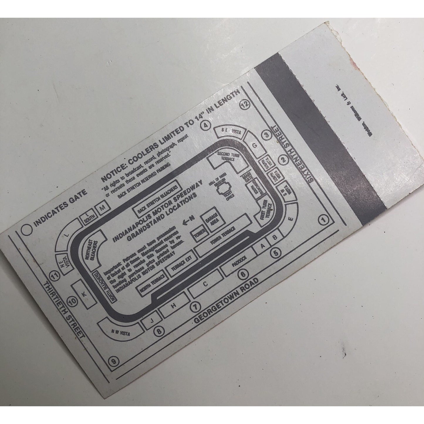 1989 73rd Annual Indianapolis 500 Official Program And Ticket