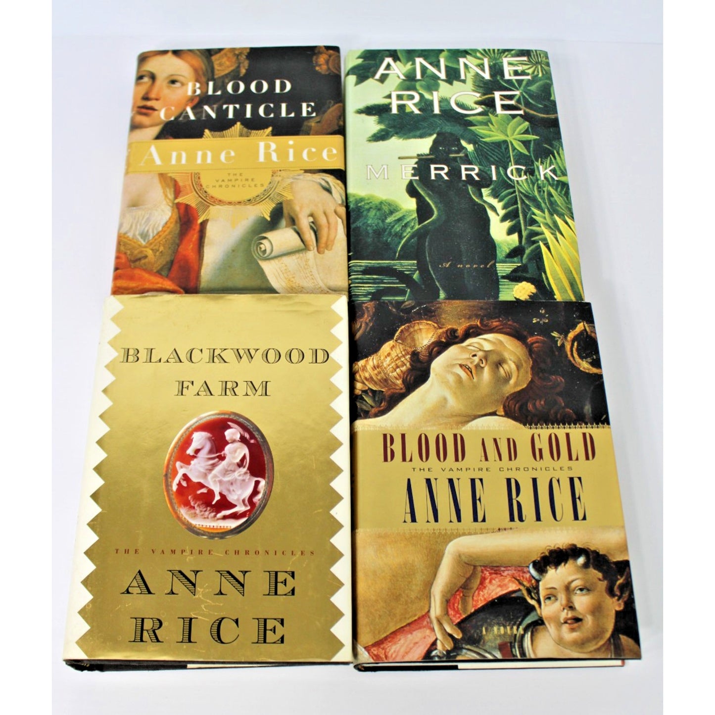 Anne Rice- Vampire/ Mayfair Lot of 4 books, All 1st Editions, Like New HC/ DJ
