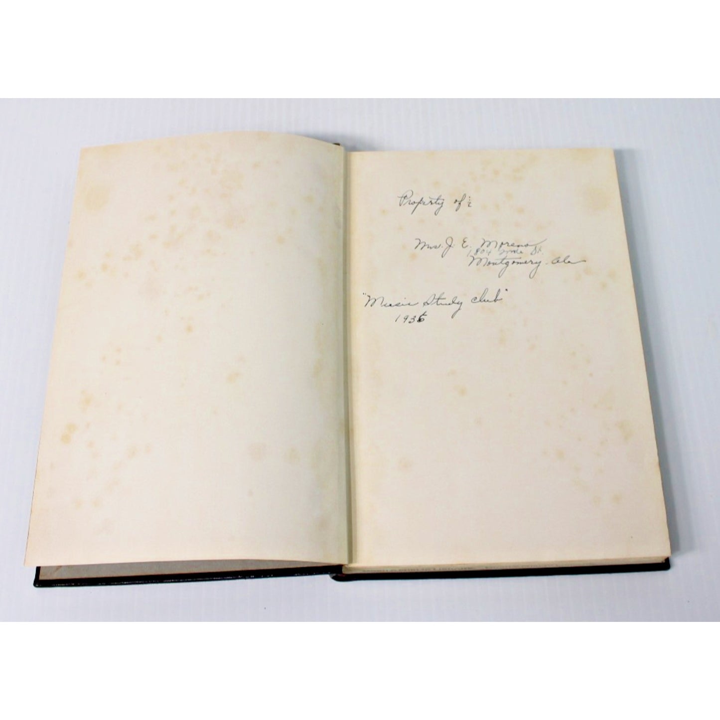 Rare 1936 Musical Alabama Vol 2, Issued by the Alabama Federation of Music Clubs