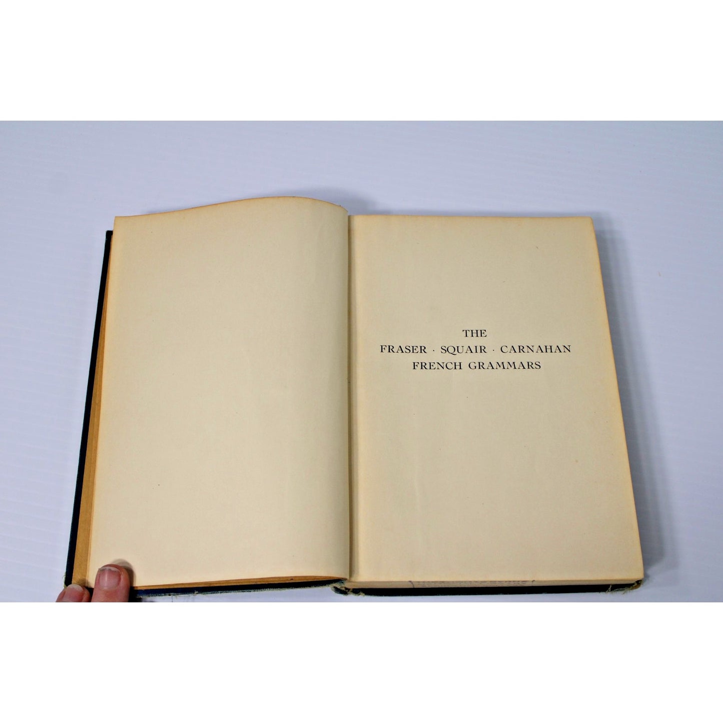 1931 Mobile AL Spring Hill College Retired Library- Heath's Brief French Grammar