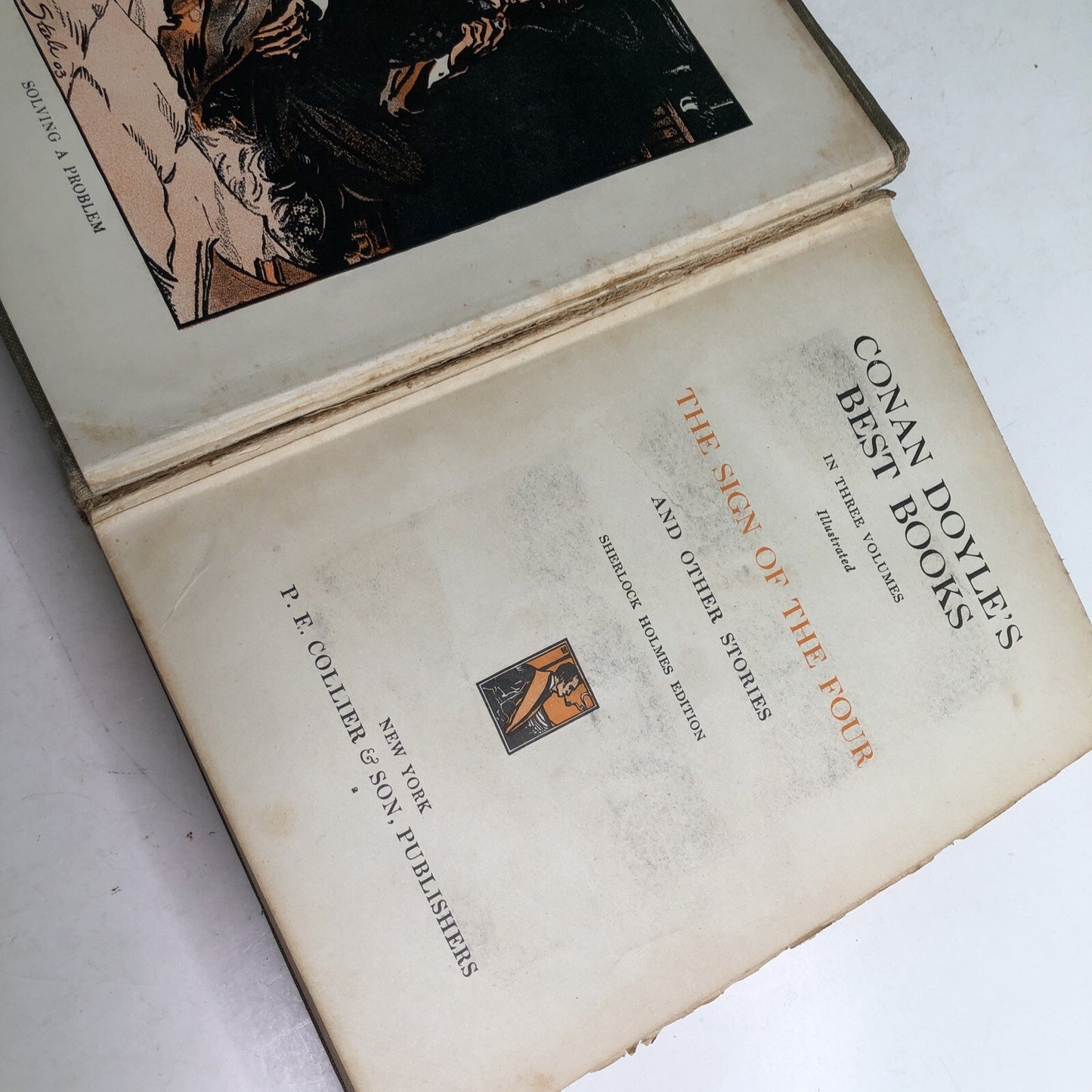 Conan Doyle's Best Books Detective Mystery Sherlock Holmes Vols. 1, 2 & 3