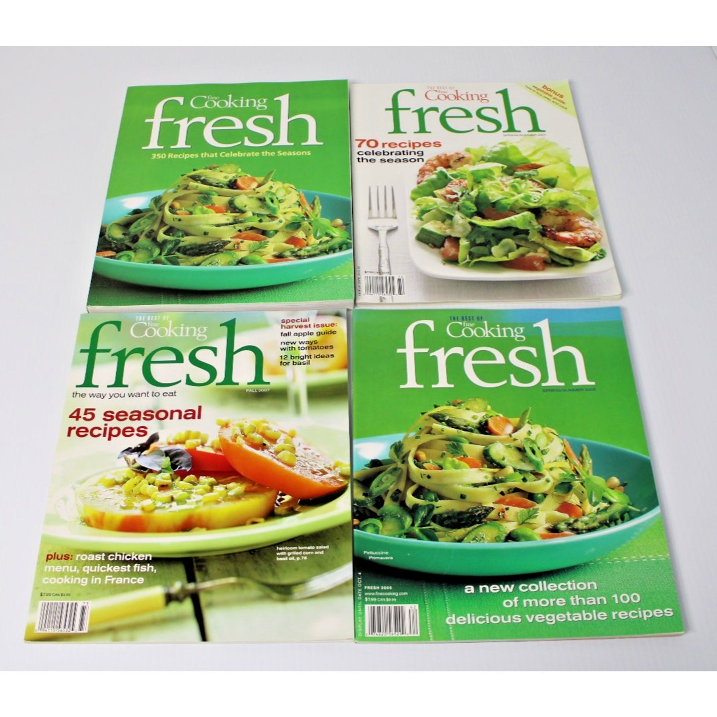 Bundle: Fine Cooking Fresh, Clean & Healthy Recipes, Fitness Lifestyle Cooking