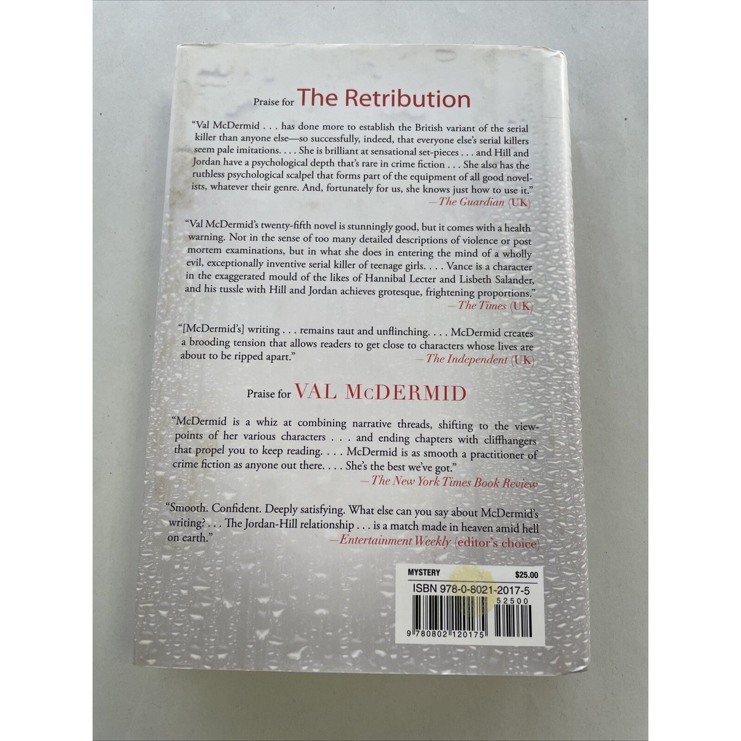 Tony Hill Novels Ser.: The Retribution by Val McDermid (2012, HC) AUTHOR SIGNED