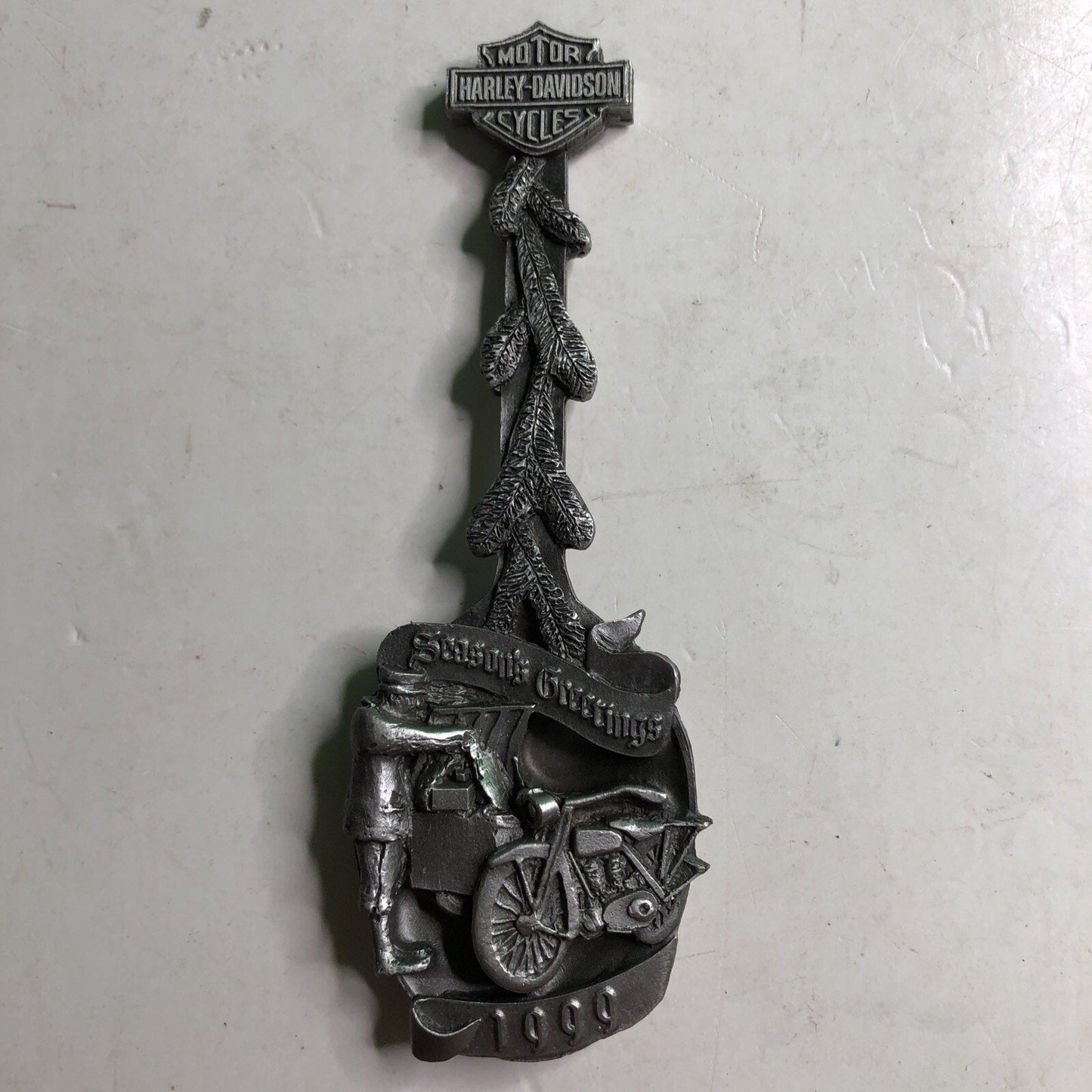 1999 HARLEY DAVIDSON Limited Edition PEWTER SPOON #0784 of 5000