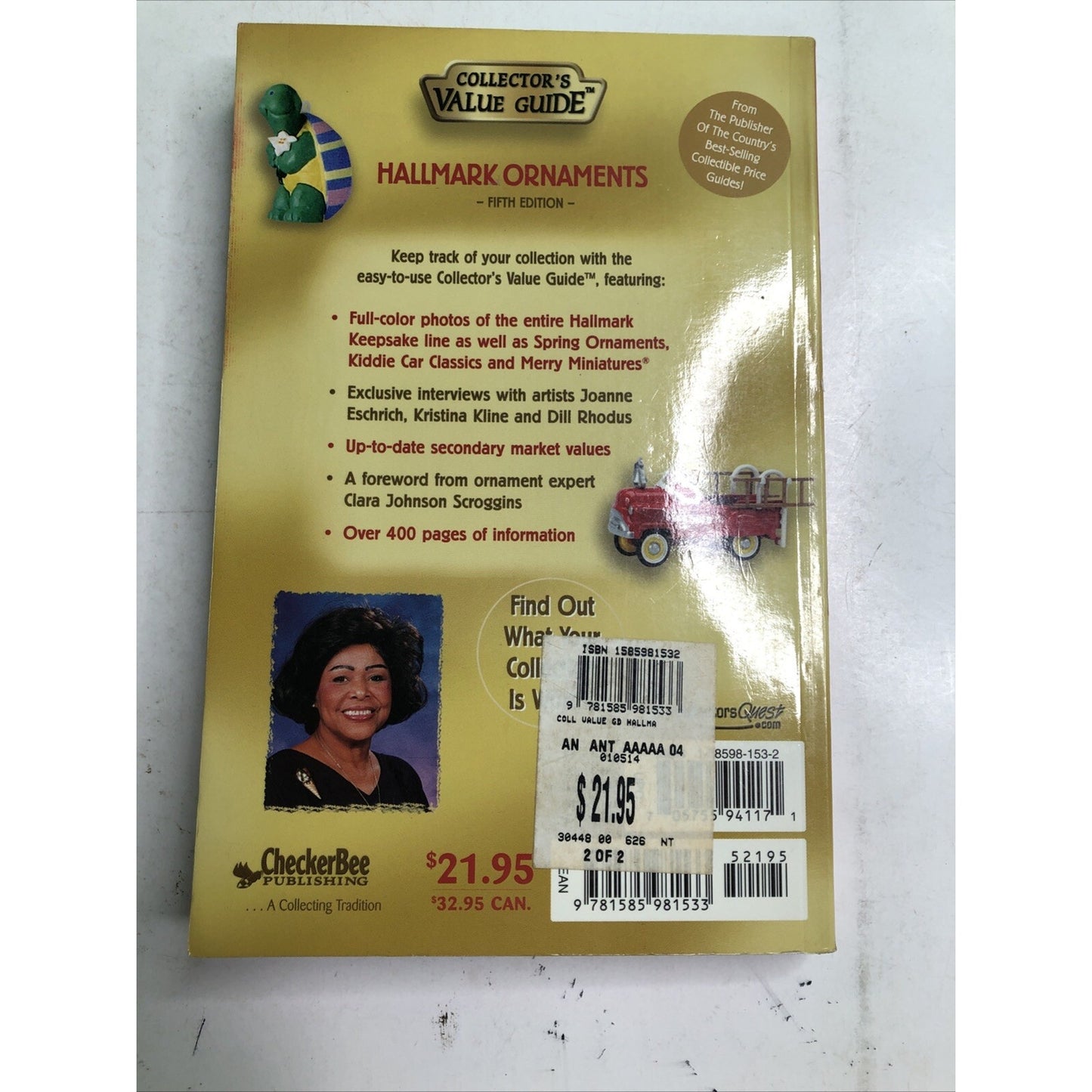 Hallmark Keepsake Ornaments 2001 Fifth Edition Collector’s Value Guide