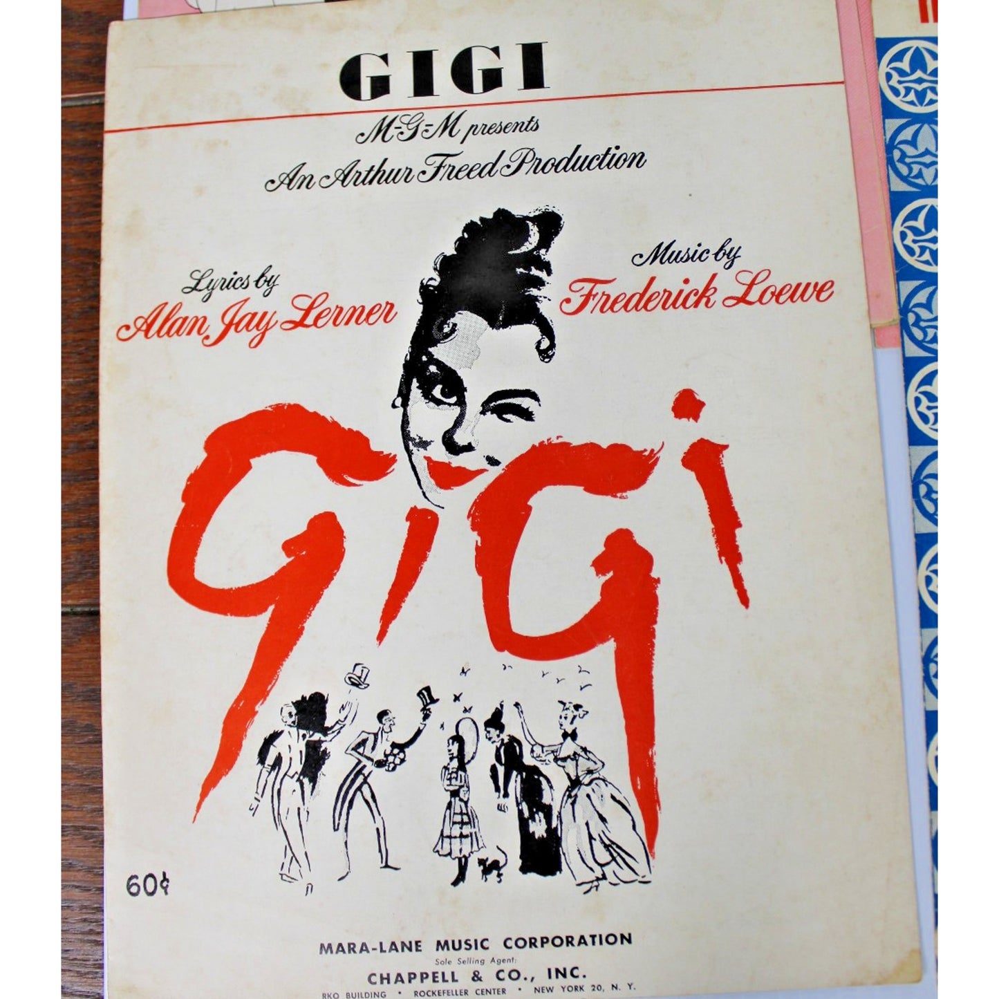 12 Pc Vintage Sheet Music: Lerner & Loewe, Rodgers & Hammerstein