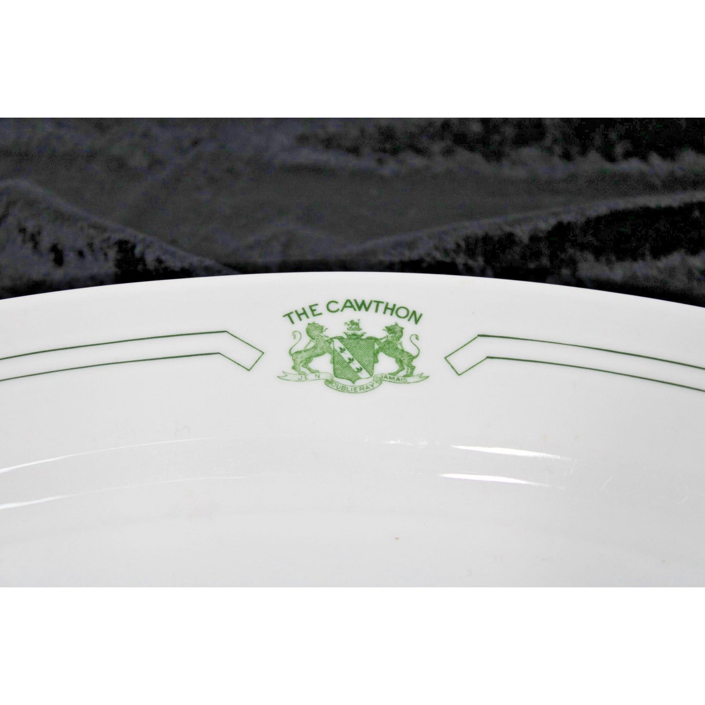 Vintage Mobile, Alabama Cawthon Hotel Platter- Hotelware Burley & Co. Serveware