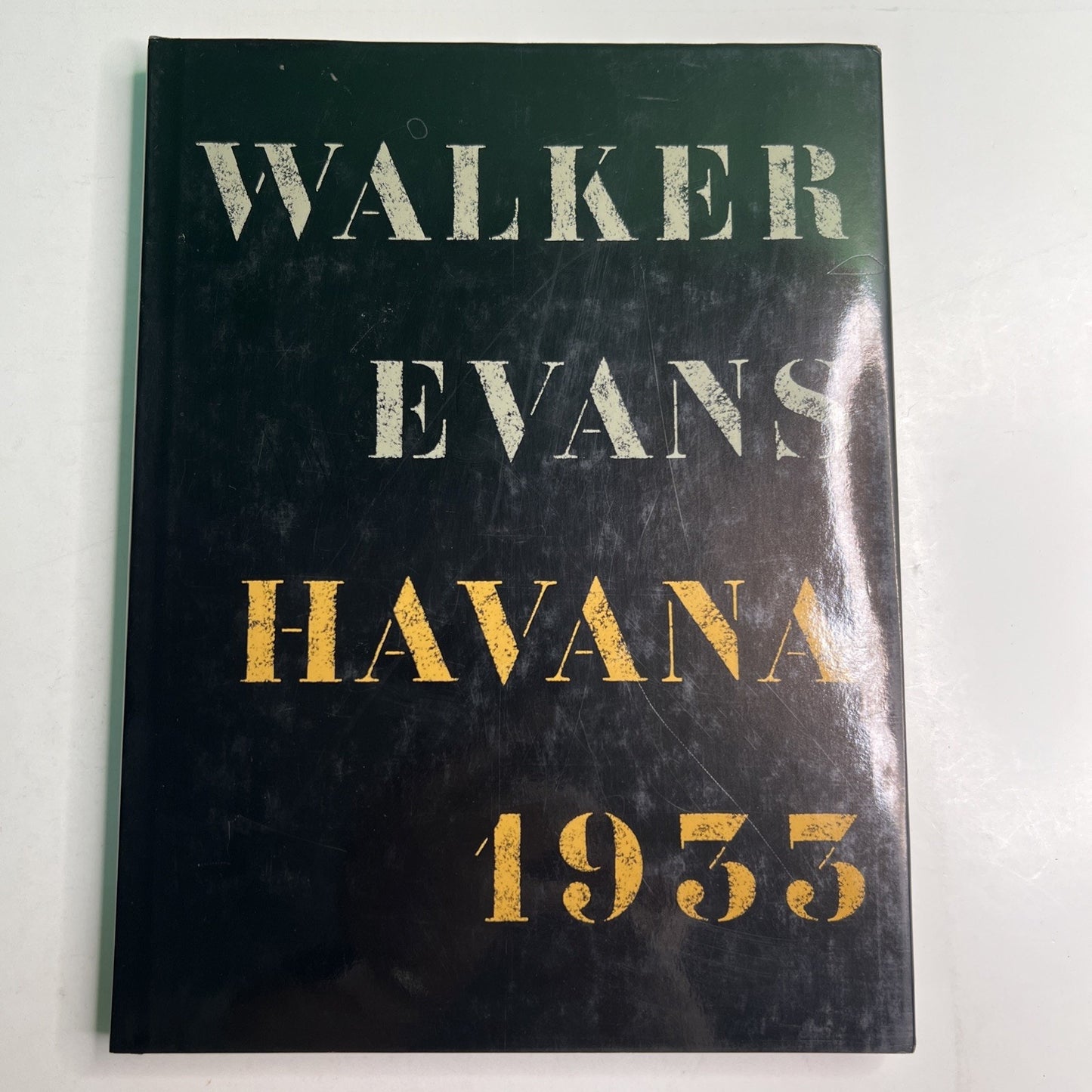 Walker Evans Havana 1933 HC DJ 1989 1st American Edition Photo Book Cuba