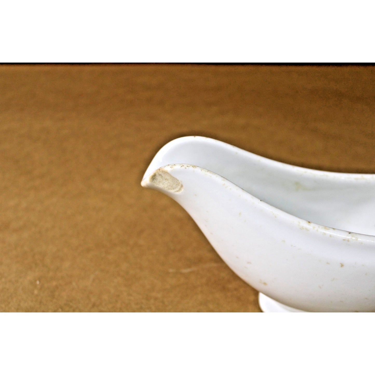 Shenango China Gravy Boat and Under Plate USQMC Rare Vintage