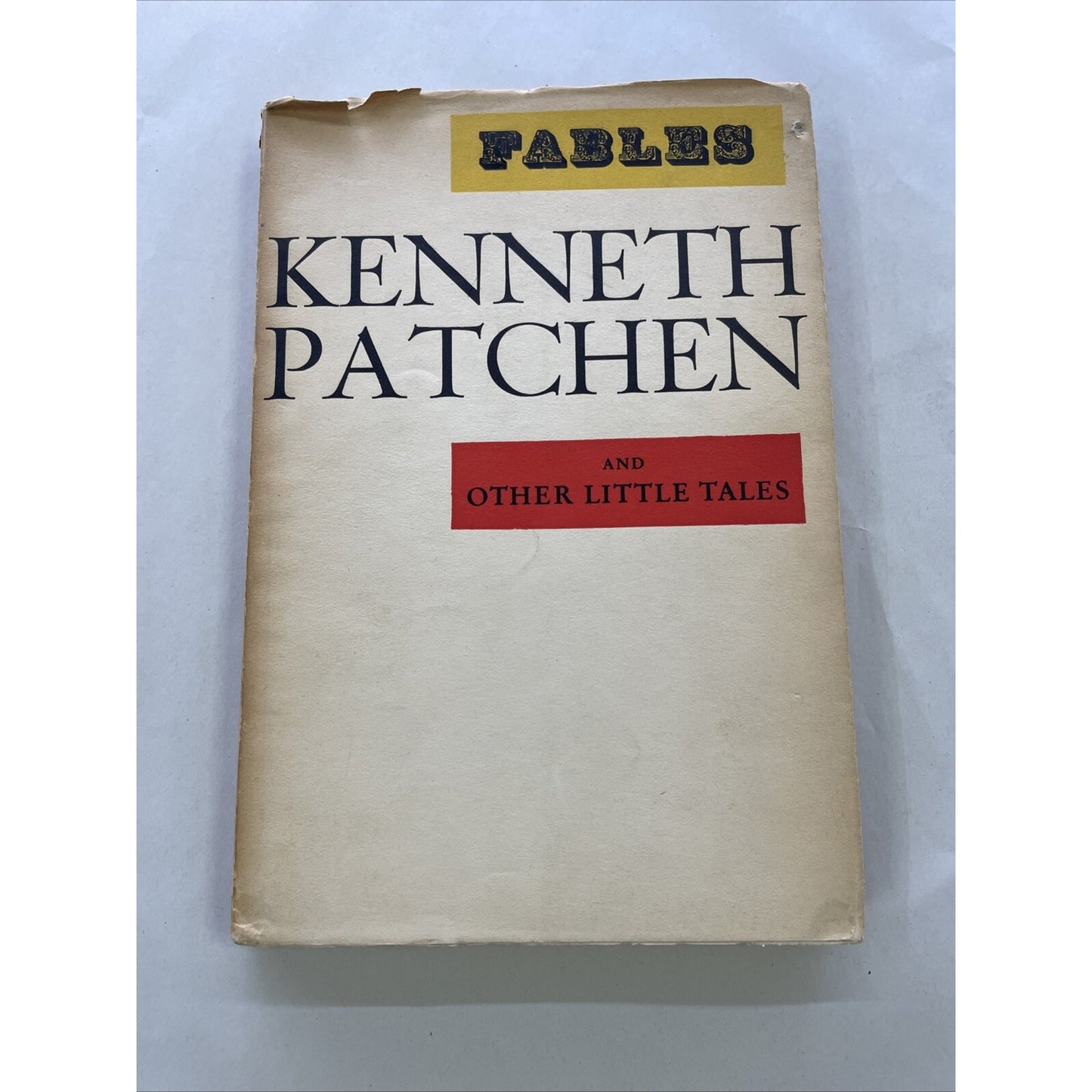 Fables and Other Little Tales By Kenneth Patchen - RARE - 1st Edition (PB, 1953)