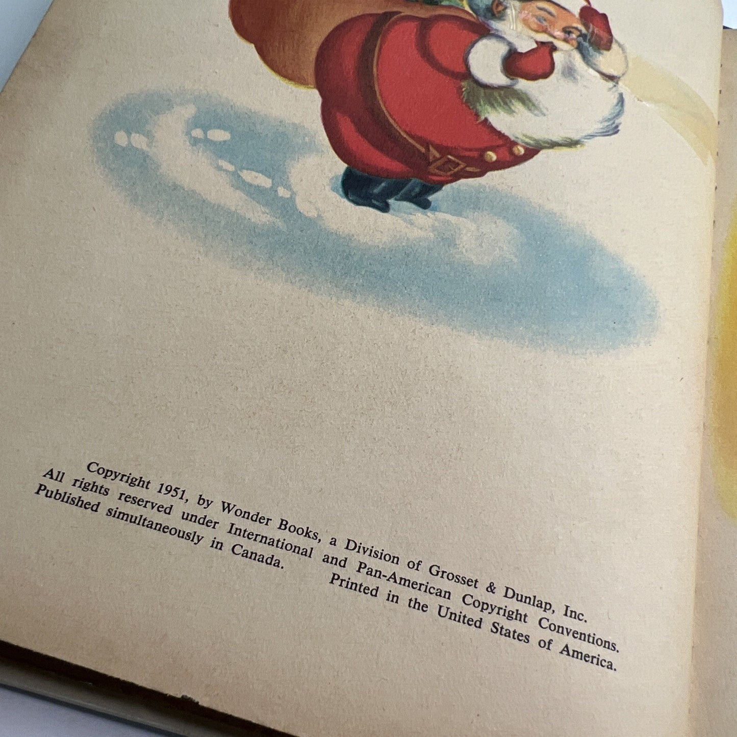 Merry Christmas Mr. Snowman by Irma Wilde Wonder Books 1951