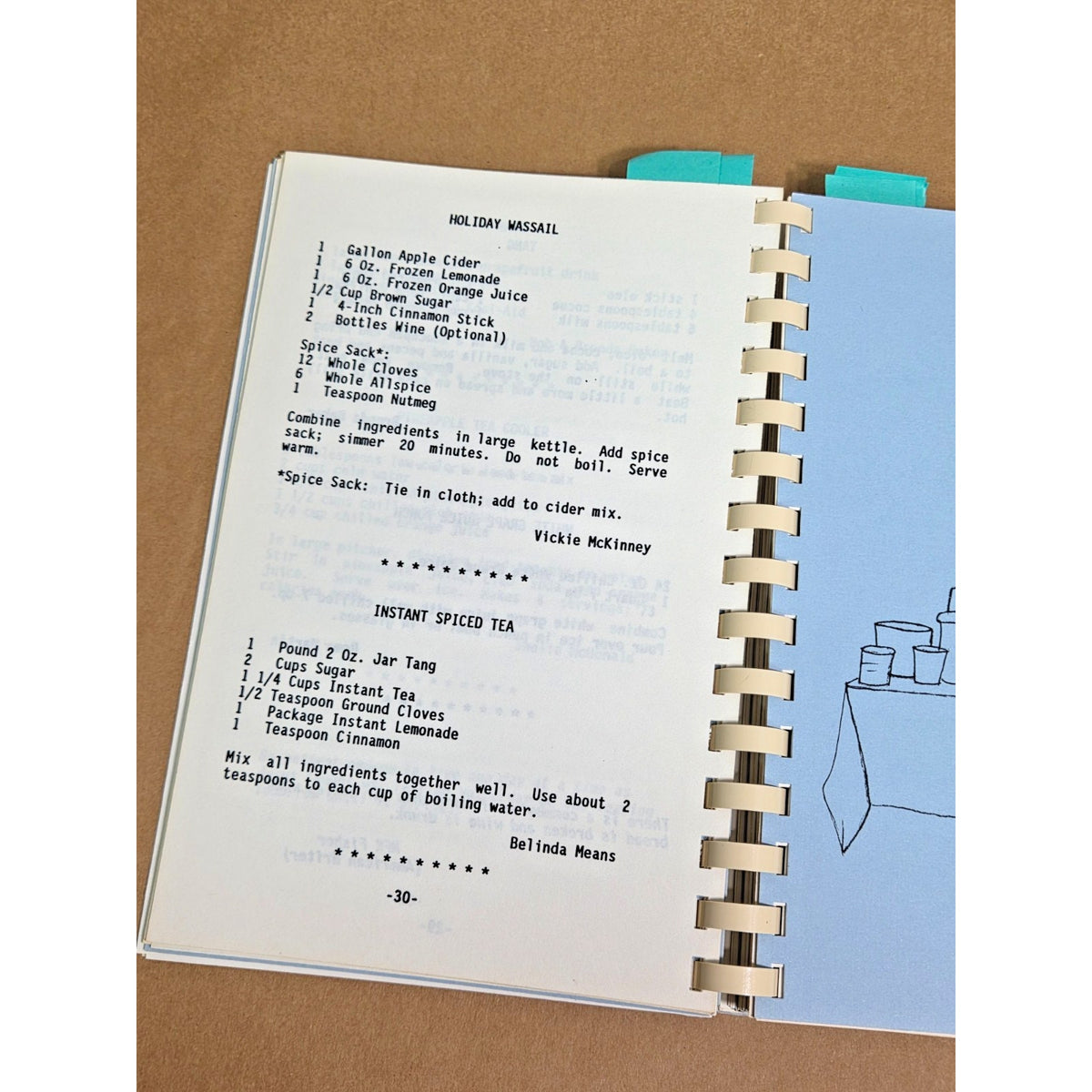 Vintage 1990 St. Andrews Arlington Texas TX Community Cookbook - First Edition