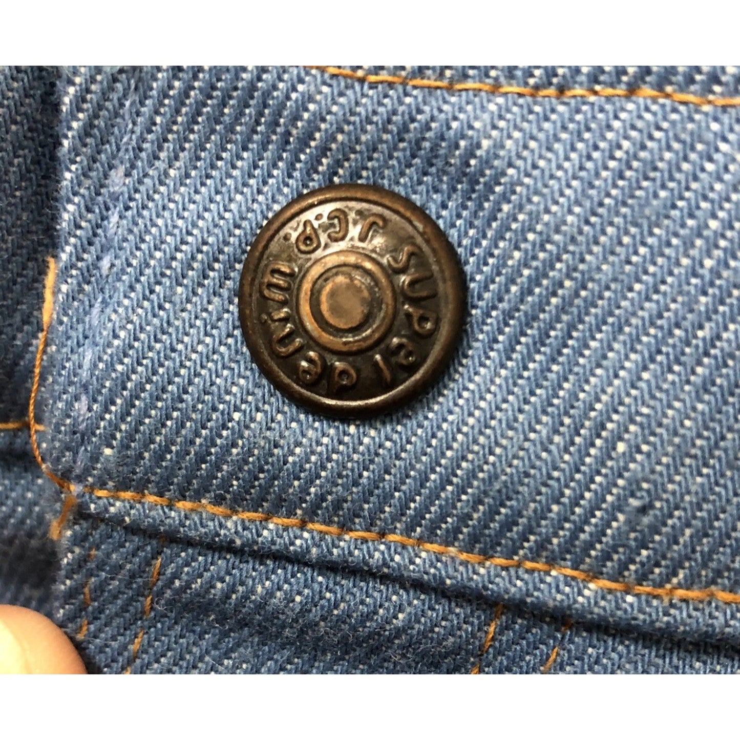 Vintage JC Penney Denim Jeans Size 18 Husky Boot Cut 32x36 Pants 26 Inch Inseam