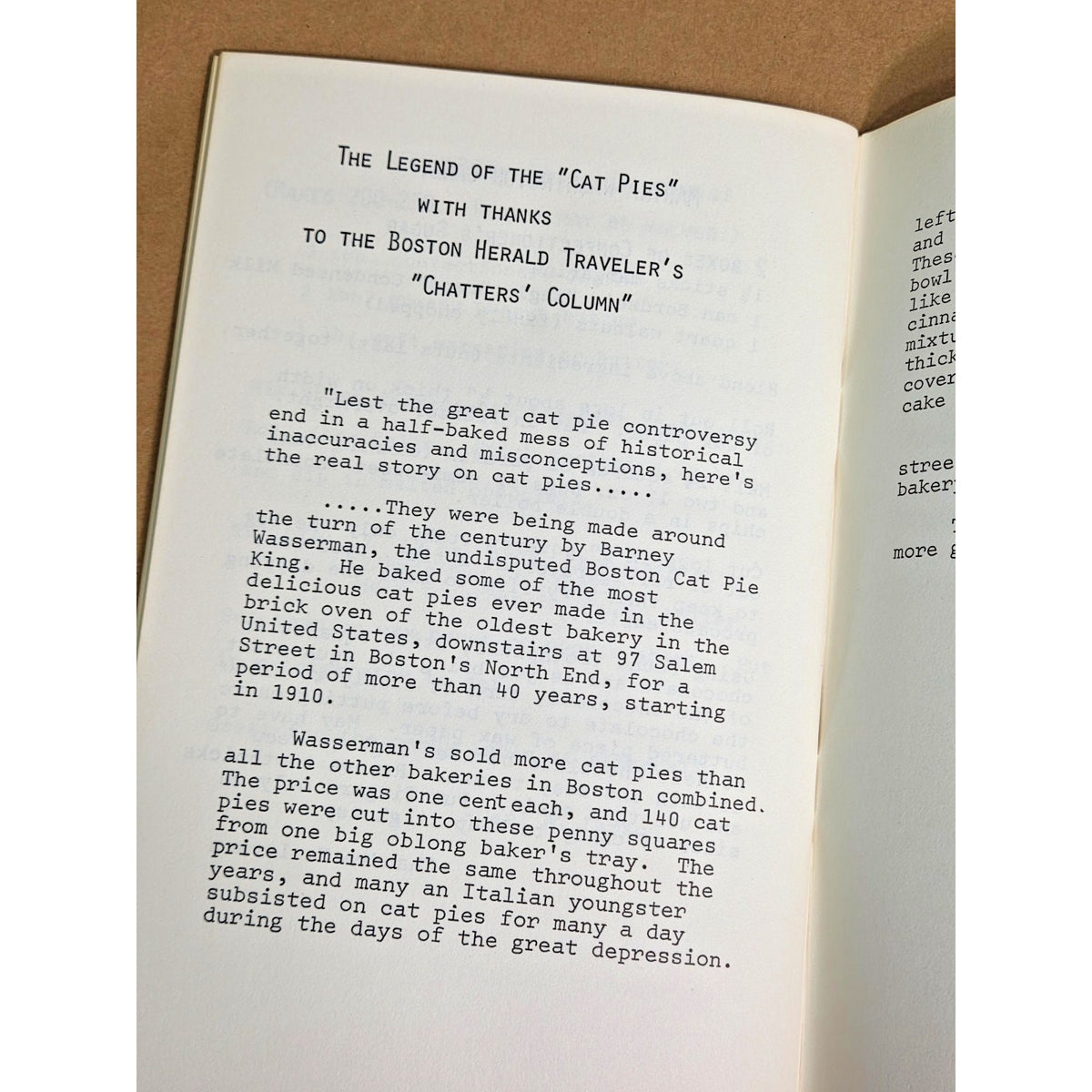 Vintage Old North Church Boston Cook Book | New England Recipes Dorothy Larson