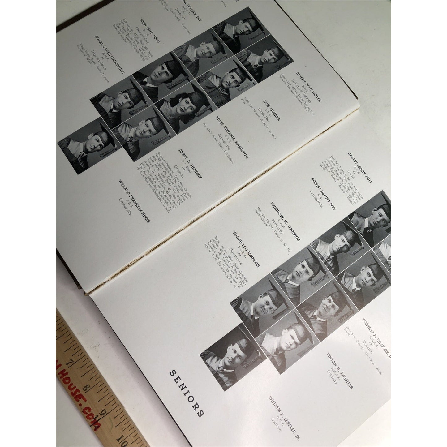1946 SEMINOLE YEARBOOK University Of Florida Volume 36-37