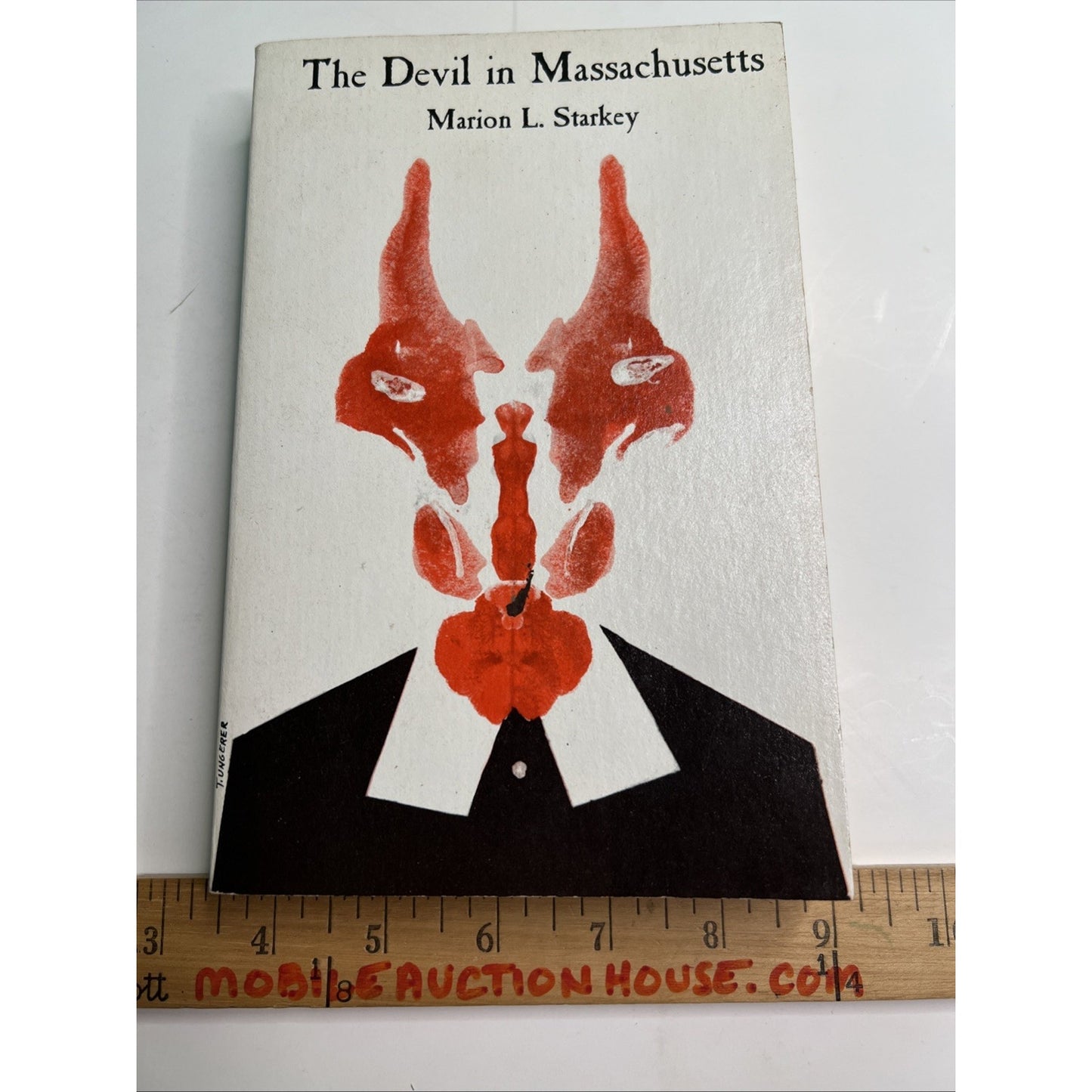 The Devil in Massachusetts History Paperback Book by Marion L. Starkey 1963 1982